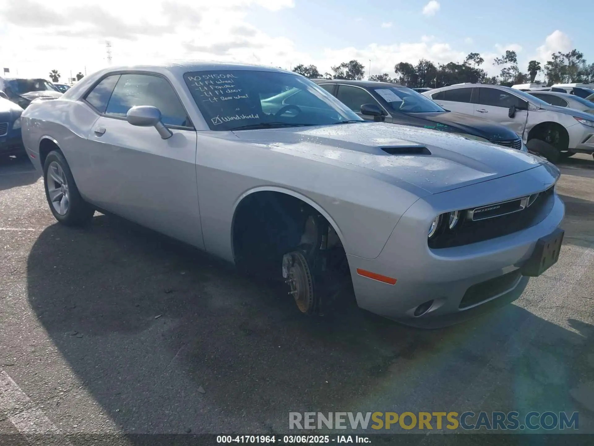 1 Фотография поврежденного автомобиля 2C3CDZAG3NH112977 DODGE CHALLENGER 2022