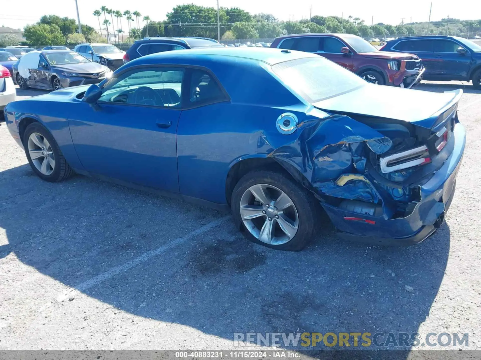 3 Photograph of a damaged car 2C3CDZAG4NH223554 DODGE CHALLENGER 2022