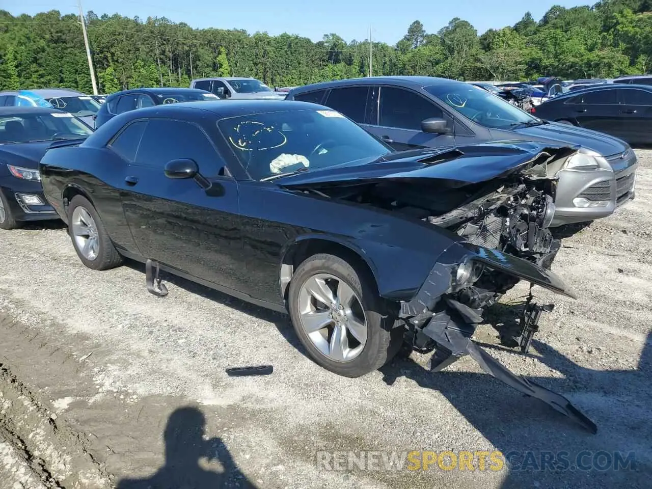 4 Photograph of a damaged car 2C3CDZAG5NH103312 DODGE CHALLENGER 2022