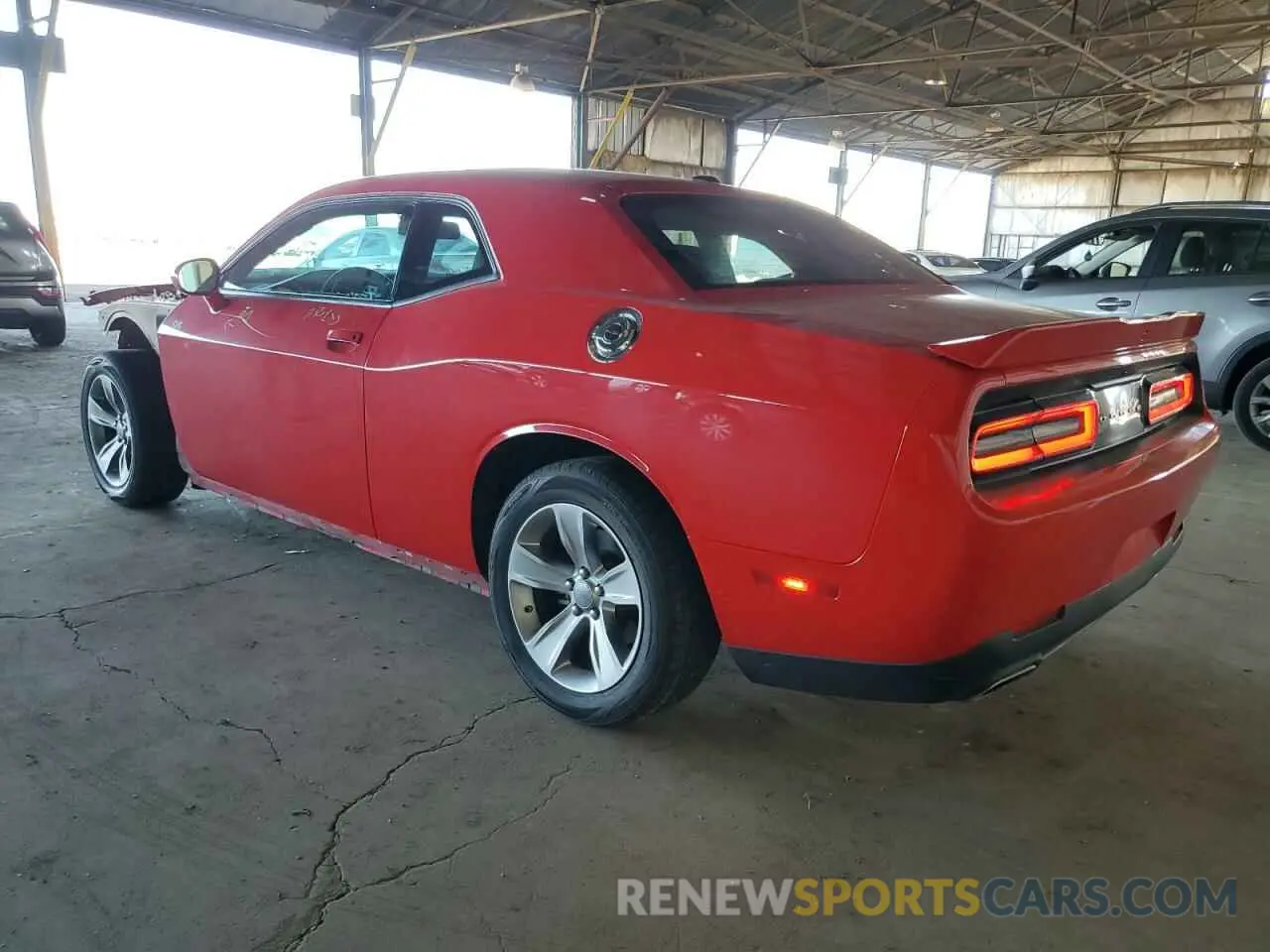 2 Photograph of a damaged car 2C3CDZAG6NH223684 DODGE CHALLENGER 2022
