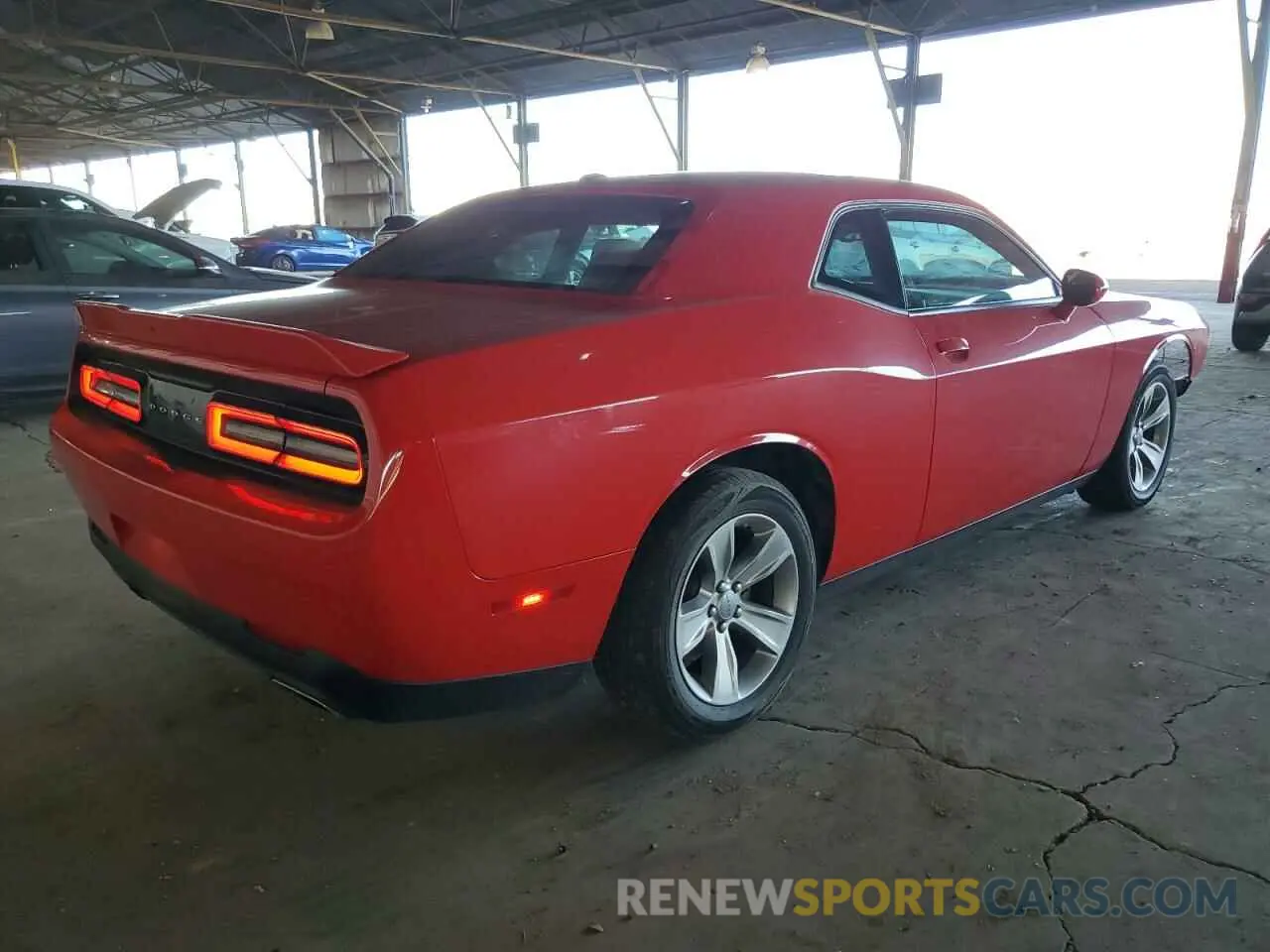 3 Photograph of a damaged car 2C3CDZAG6NH223684 DODGE CHALLENGER 2022