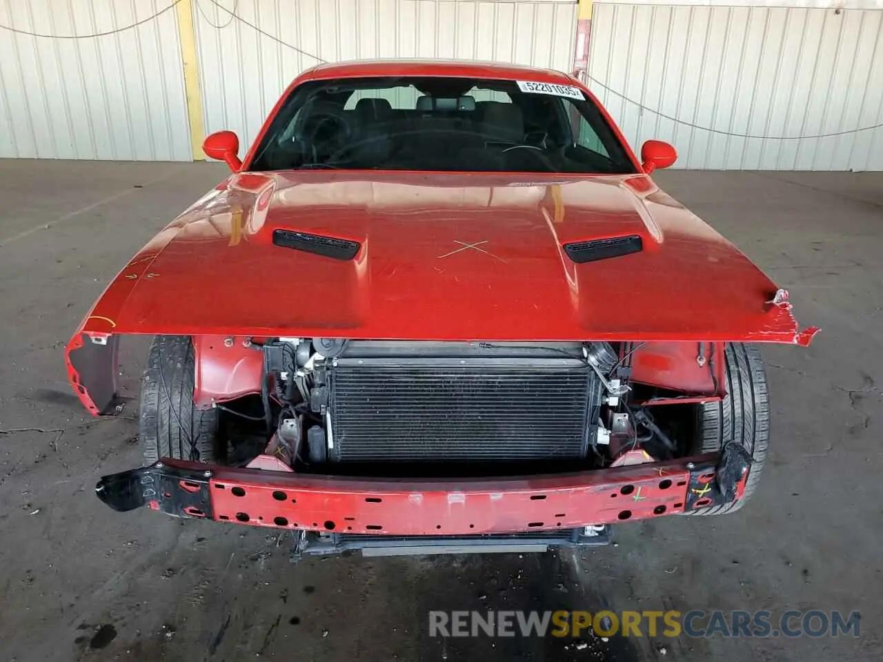 5 Photograph of a damaged car 2C3CDZAG6NH223684 DODGE CHALLENGER 2022