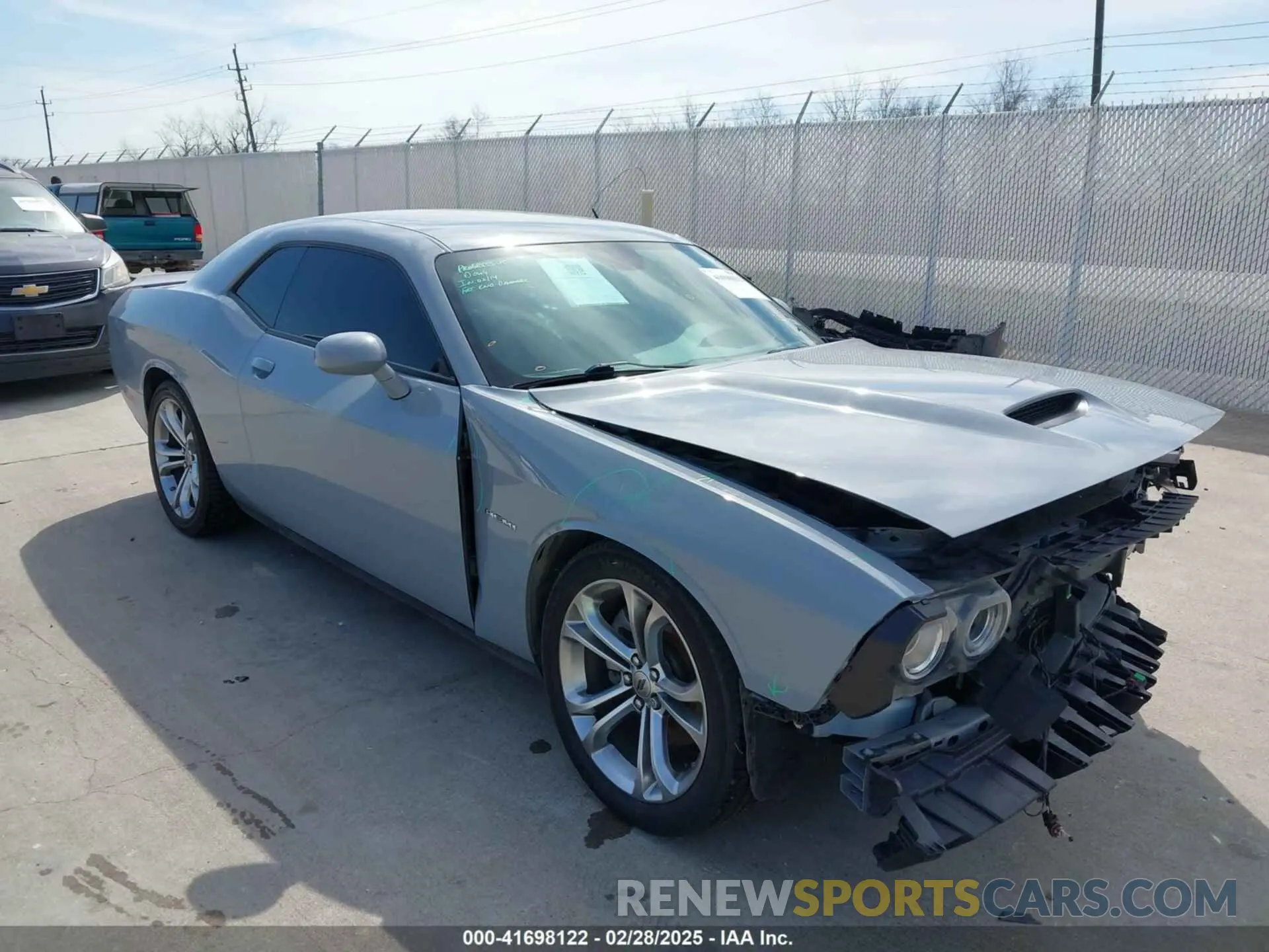 1 Фотография поврежденного автомобиля 2C3CDZBT2NH200284 DODGE CHALLENGER 2022