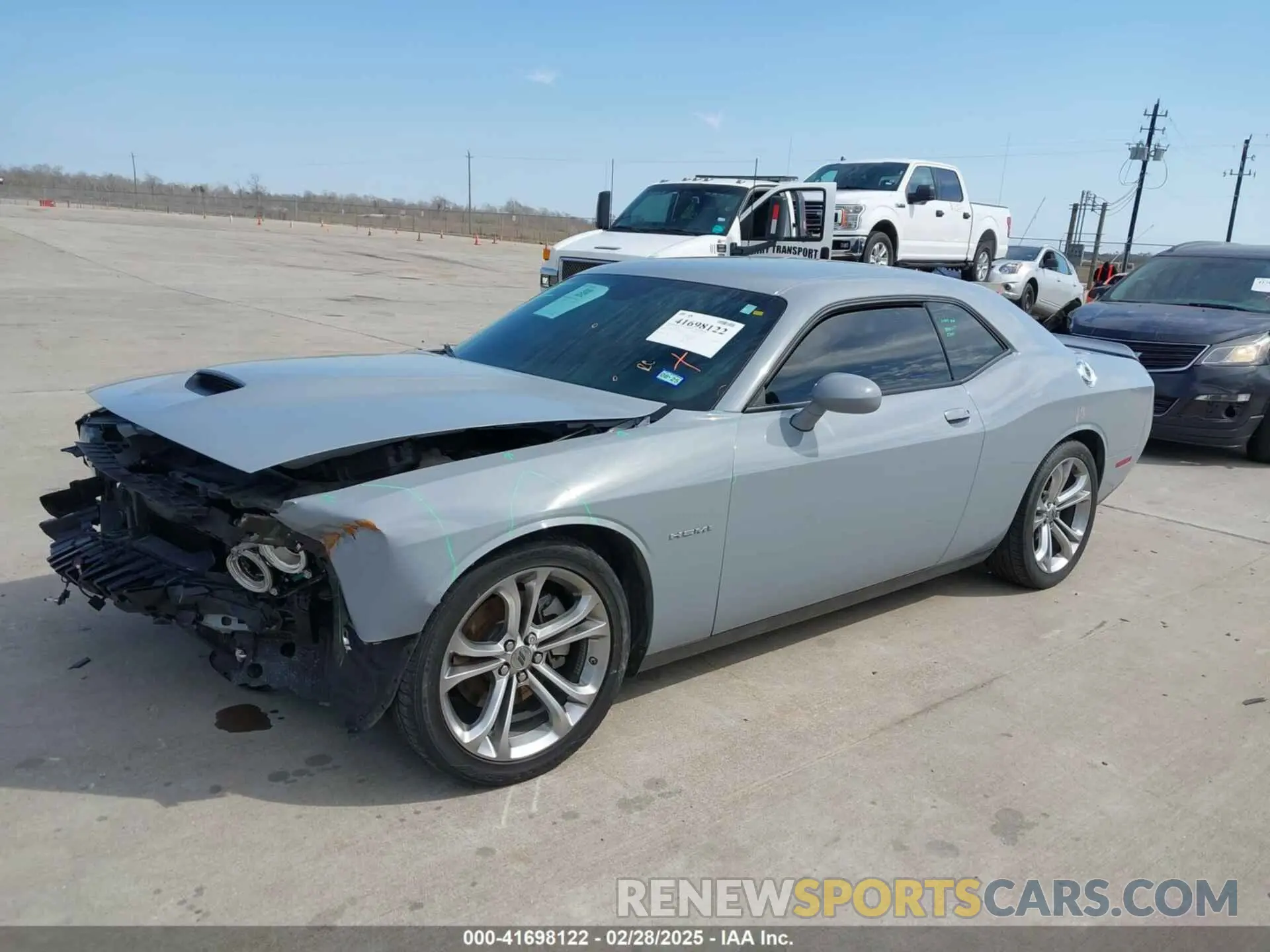 2 Фотография поврежденного автомобиля 2C3CDZBT2NH200284 DODGE CHALLENGER 2022