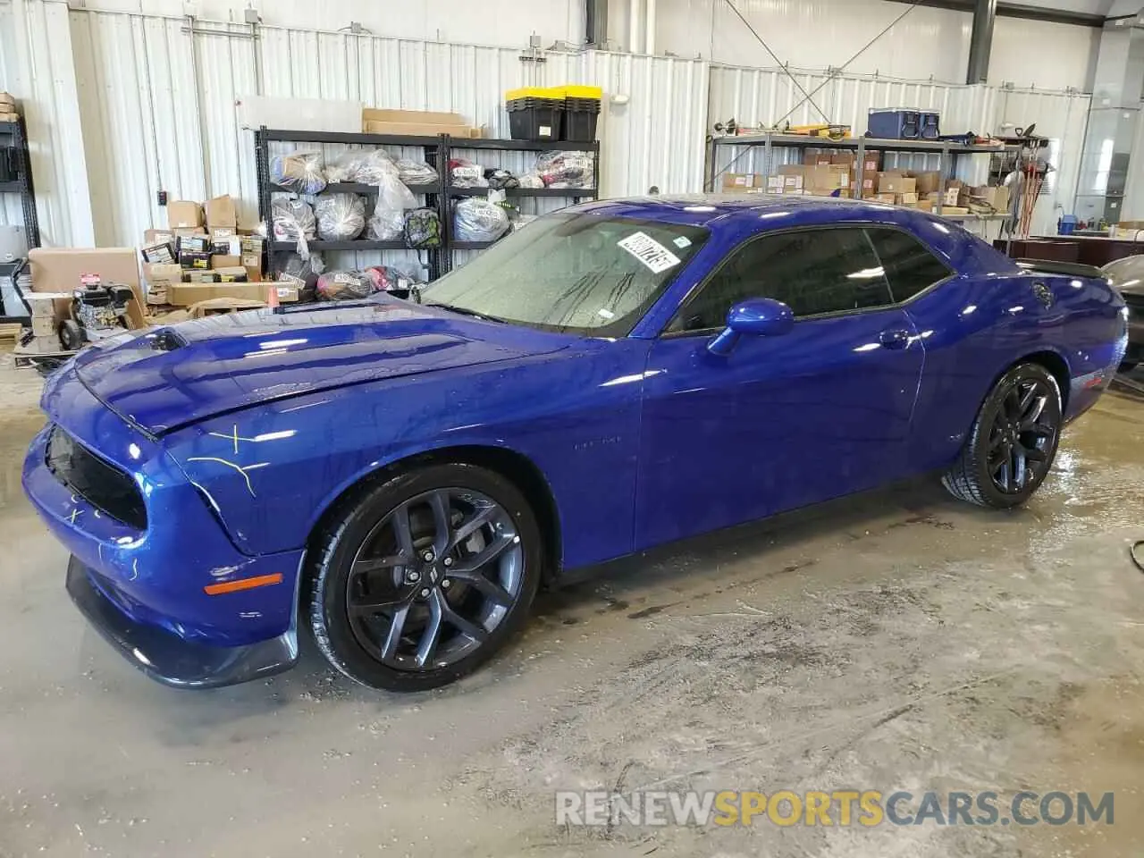 1 Photograph of a damaged car 2C3CDZBT2NH206831 DODGE CHALLENGER 2022