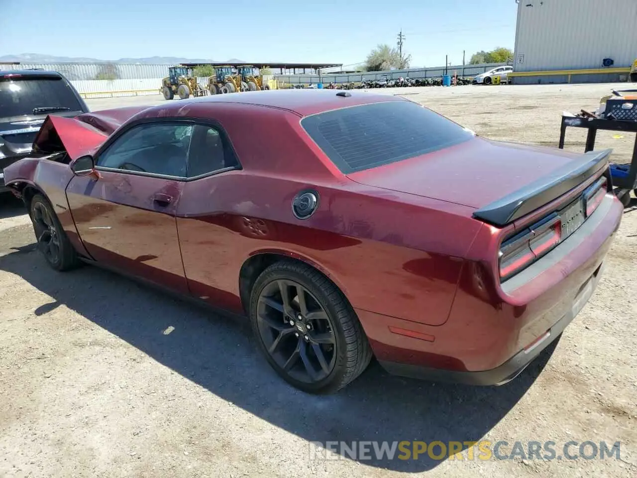 2 Photograph of a damaged car 2C3CDZBT5NH140078 DODGE CHALLENGER 2022
