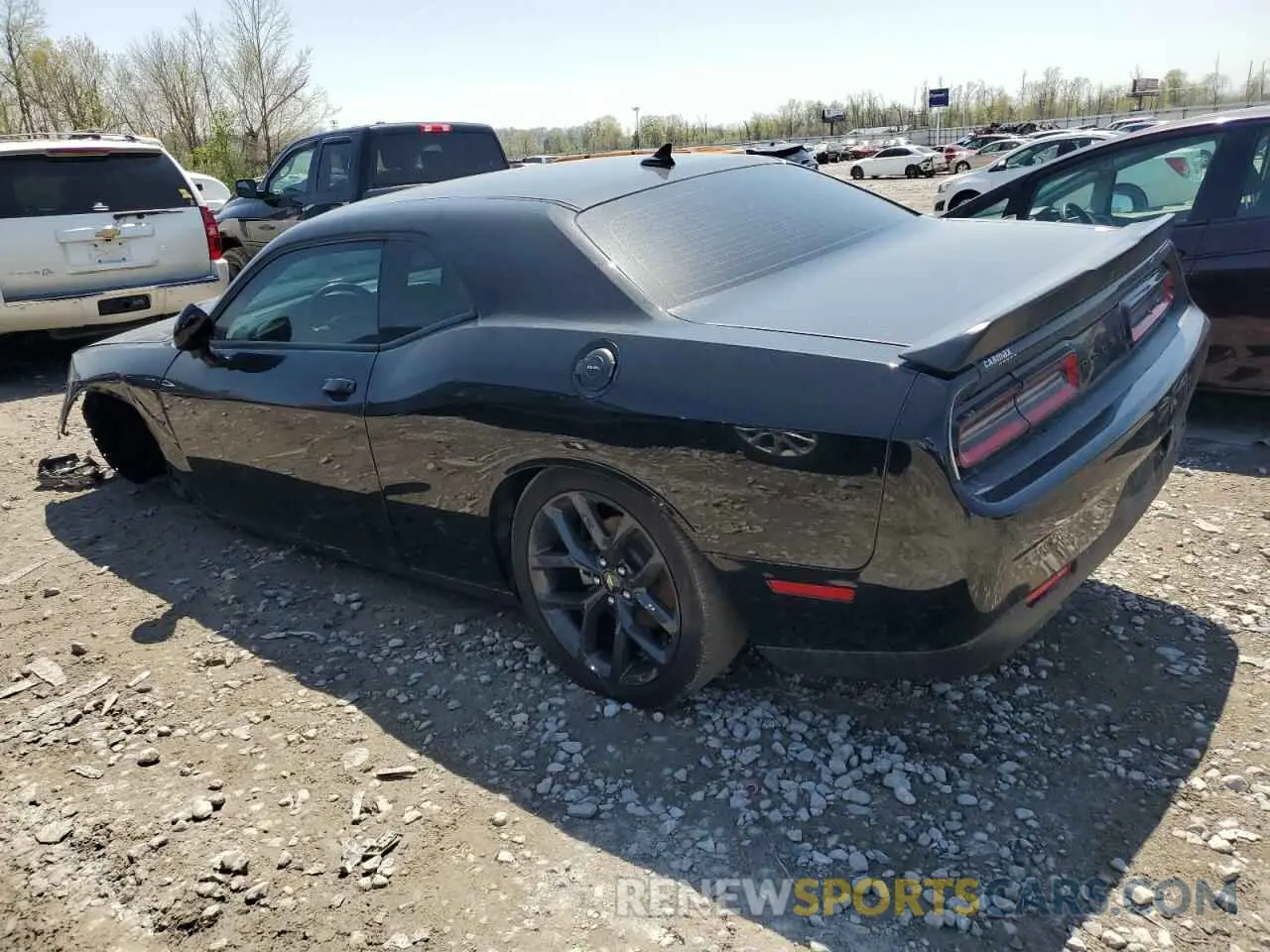 2 Photograph of a damaged car 2C3CDZBT6NH175325 DODGE CHALLENGER 2022