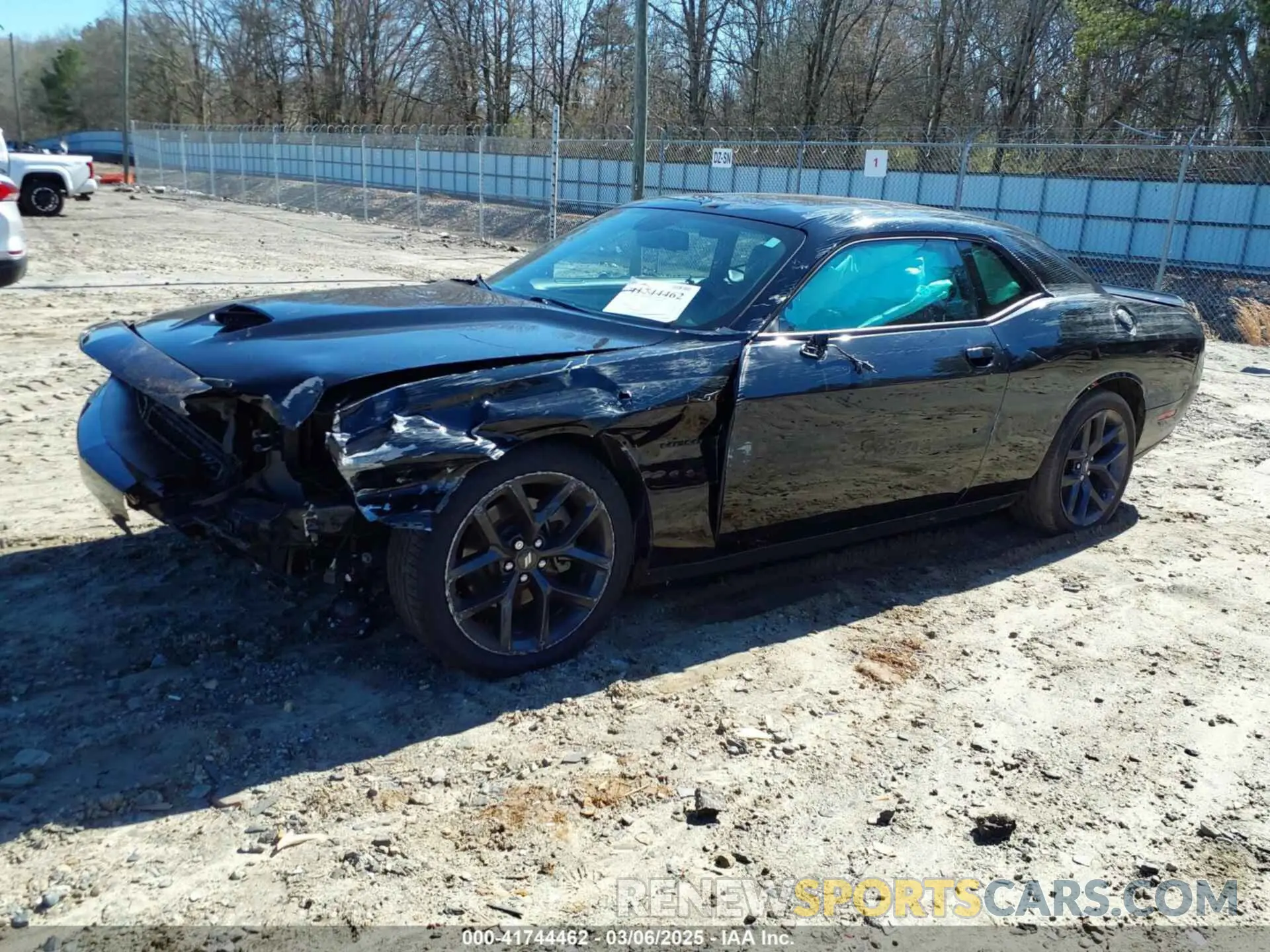 2 Photograph of a damaged car 2C3CDZBT7NH233992 DODGE CHALLENGER 2022
