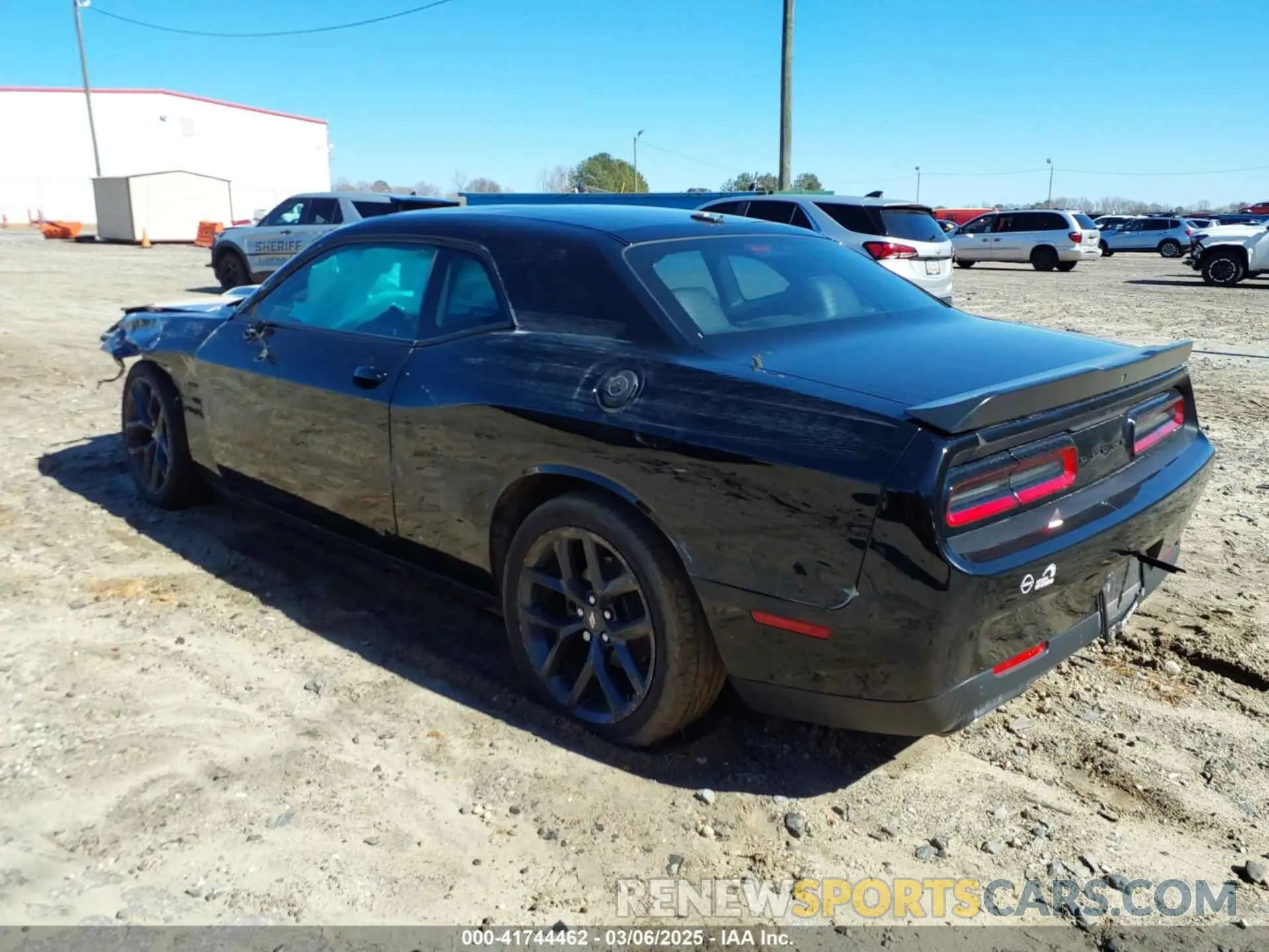 3 Photograph of a damaged car 2C3CDZBT7NH233992 DODGE CHALLENGER 2022