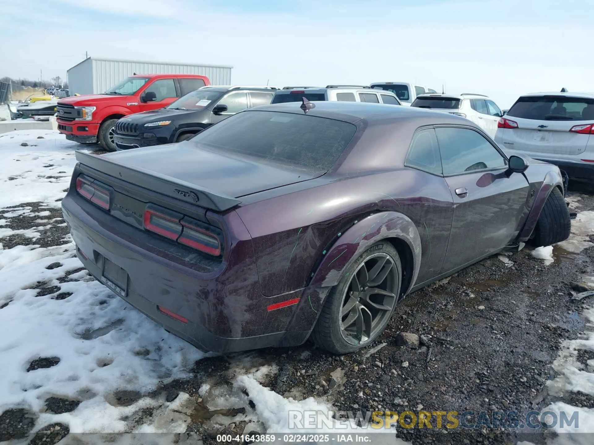 4 Фотография поврежденного автомобиля 2C3CDZC95NH102921 DODGE CHALLENGER 2022