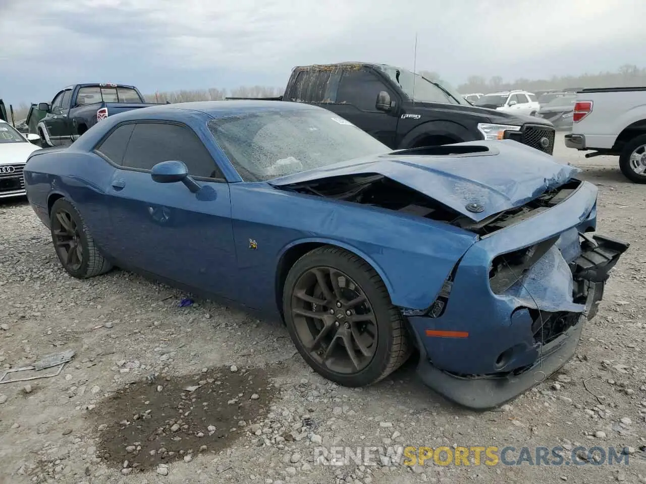 4 Фотография поврежденного автомобиля 2C3CDZFJ1NH109046 DODGE CHALLENGER 2022