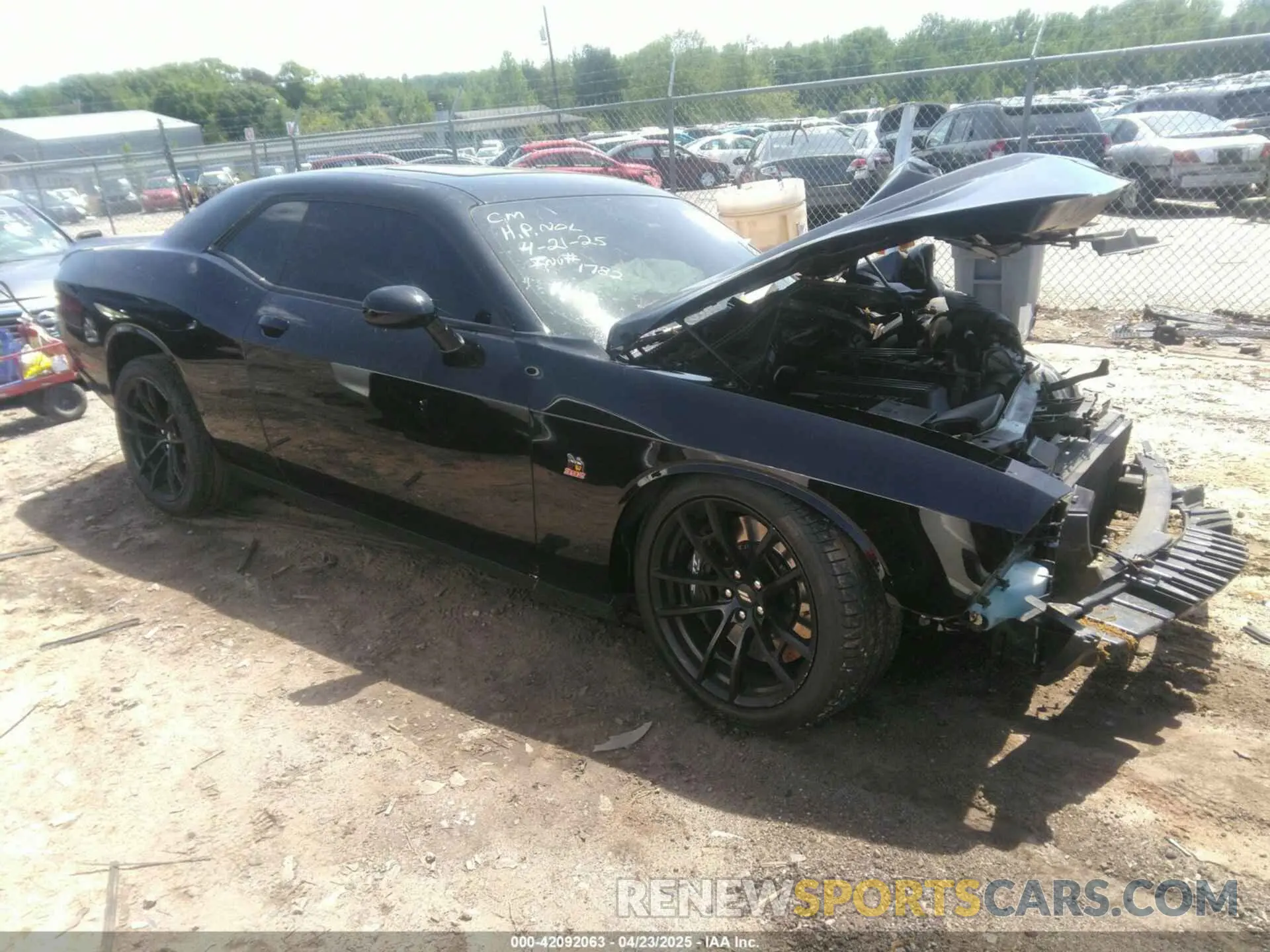 1 Photograph of a damaged car 2C3CDZFJ1NH113100 DODGE CHALLENGER 2022