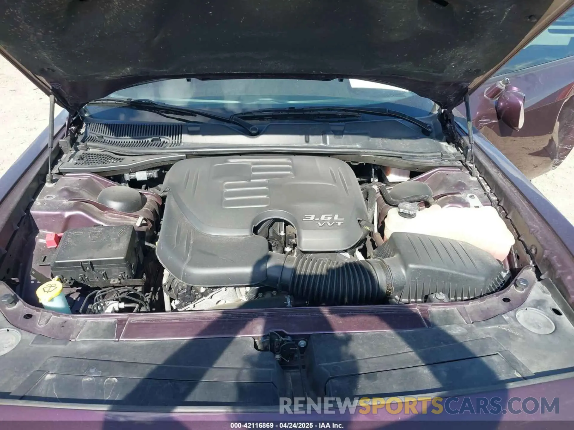 10 Photograph of a damaged car 2C3CDZGG7NH234412 DODGE CHALLENGER 2022