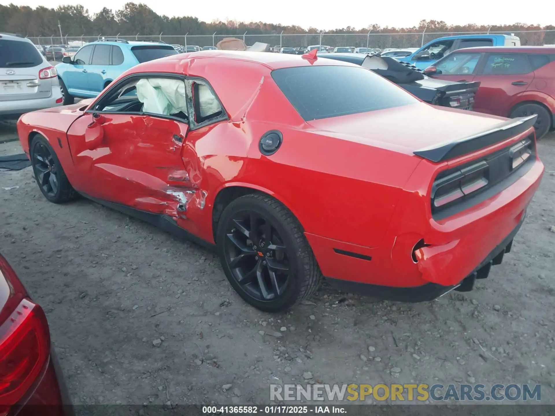 3 Photograph of a damaged car 2C3CDZJG0NH109437 DODGE CHALLENGER 2022