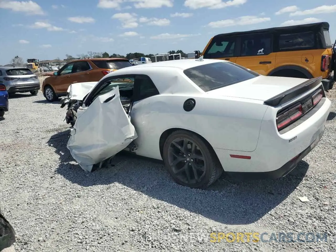 2 Фотография поврежденного автомобиля 2C3CDZJG1NH227027 DODGE CHALLENGER 2022