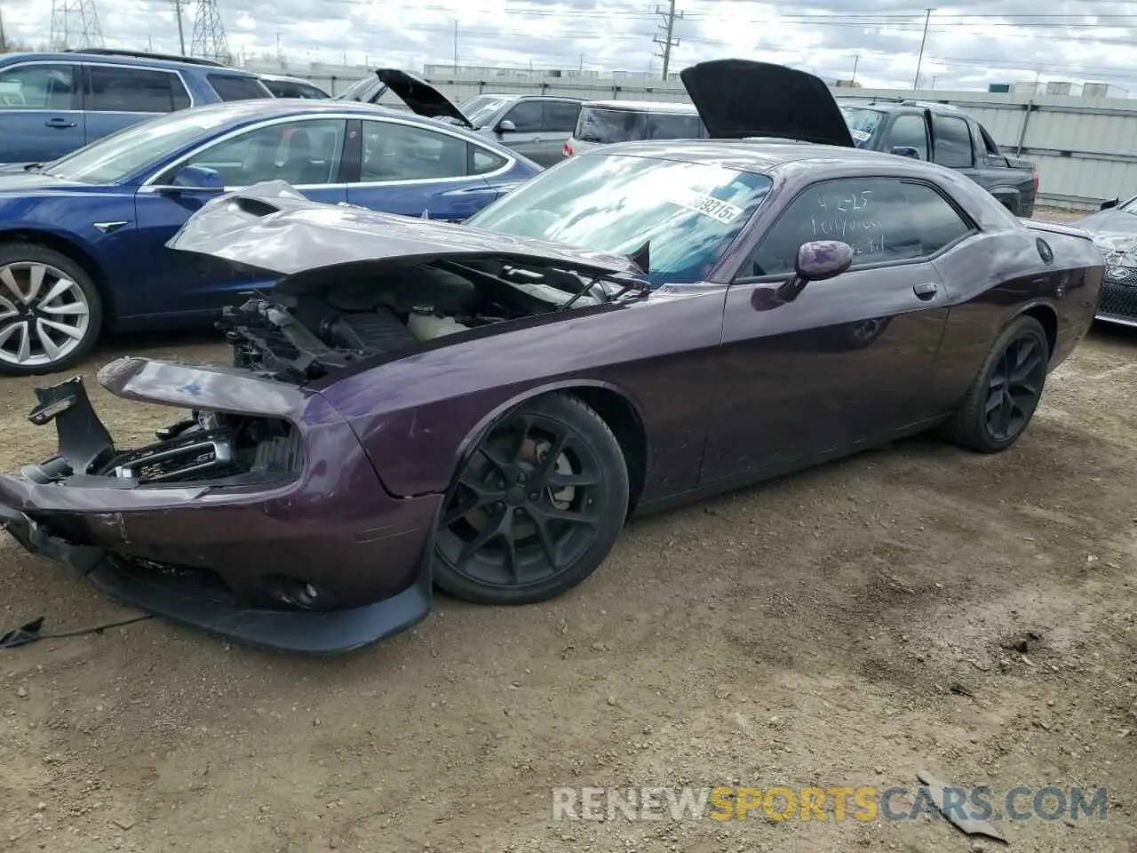 1 Фотография поврежденного автомобиля 2C3CDZJG3NH237946 DODGE CHALLENGER 2022