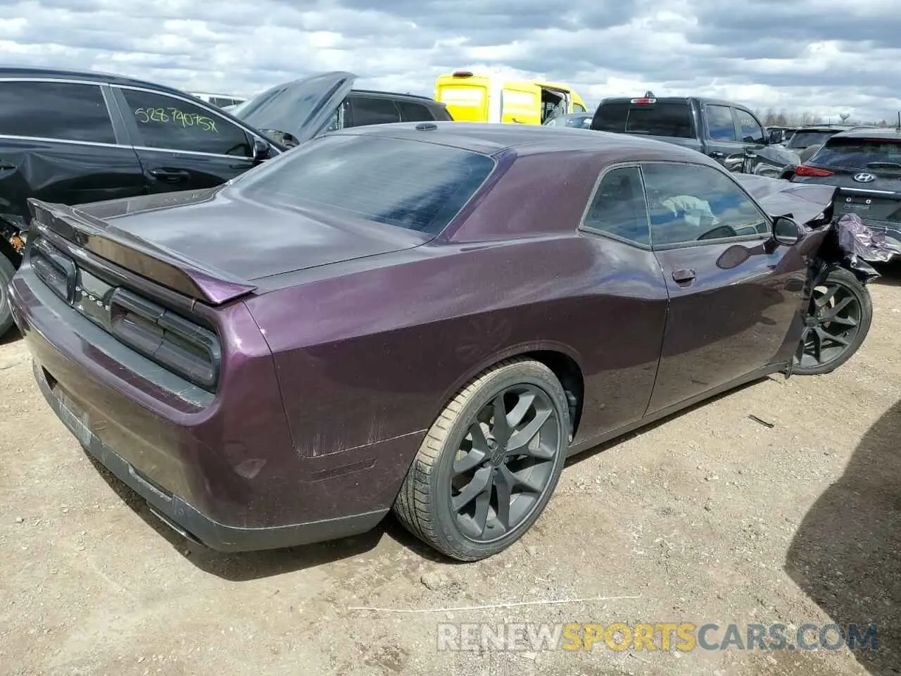 3 Фотография поврежденного автомобиля 2C3CDZJG3NH237946 DODGE CHALLENGER 2022