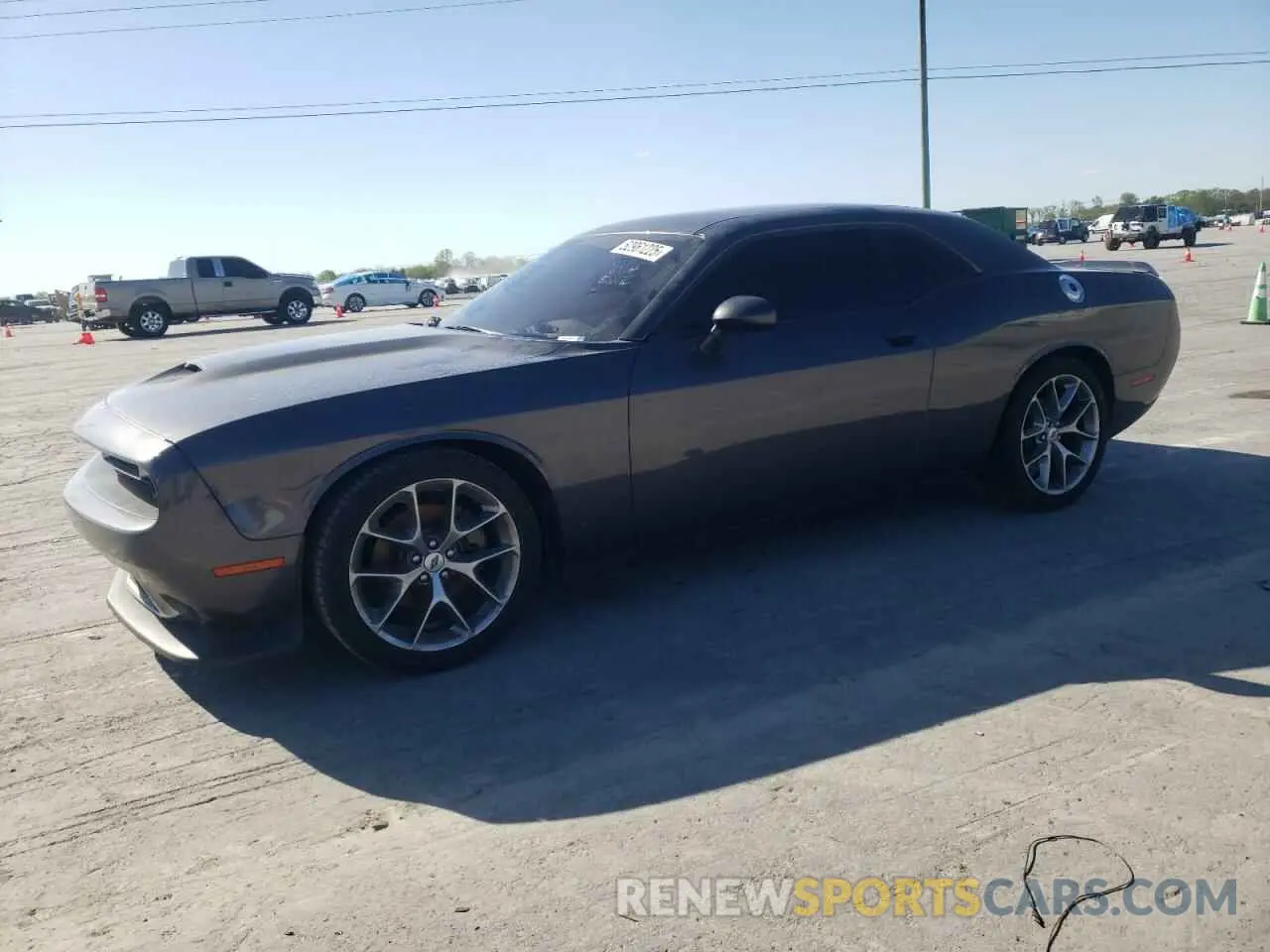 1 Photograph of a damaged car 2C3CDZJG3NH249756 DODGE CHALLENGER 2022