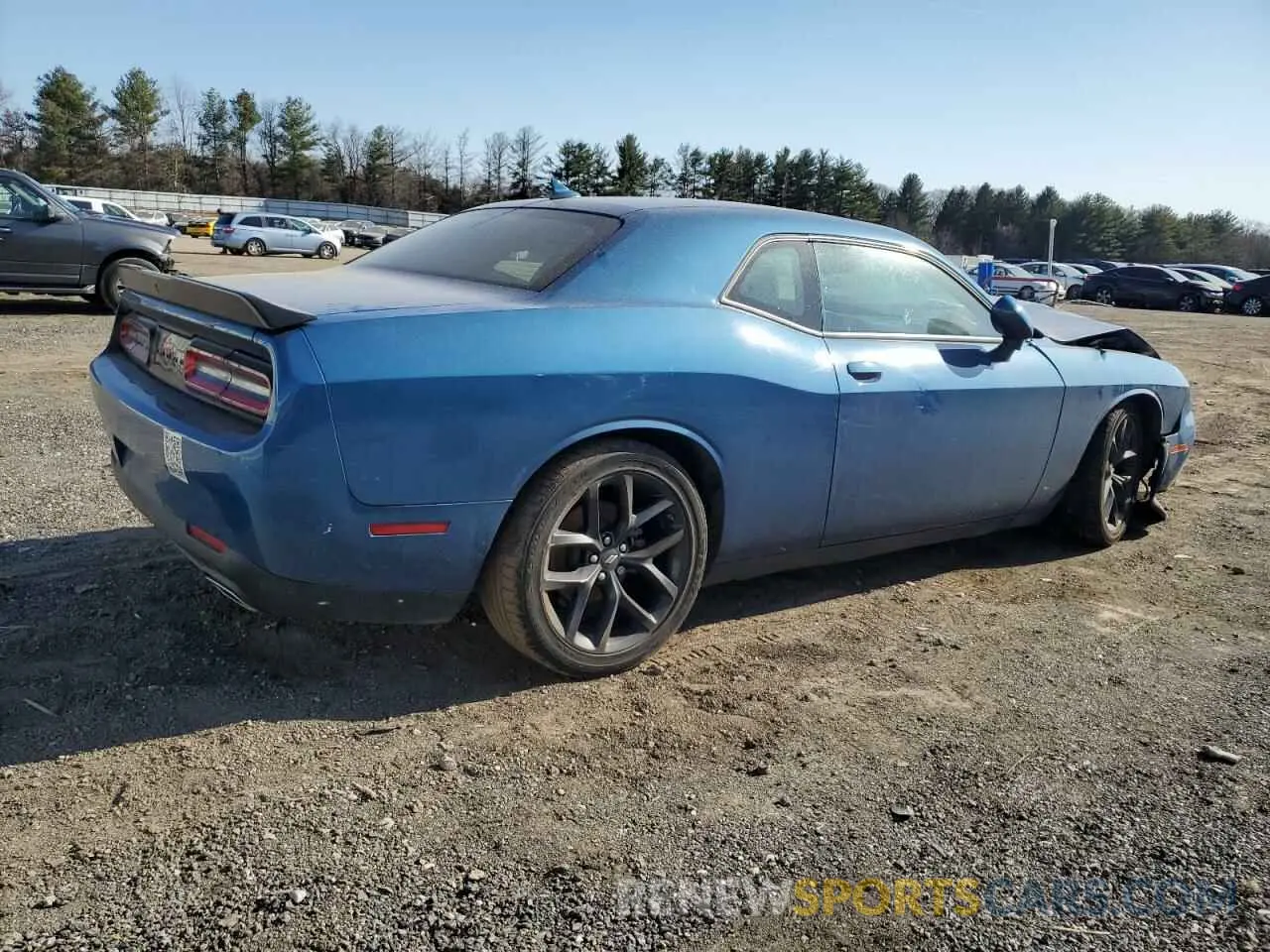 3 Photograph of a damaged car 2C3CDZJG5NH206620 DODGE CHALLENGER 2022