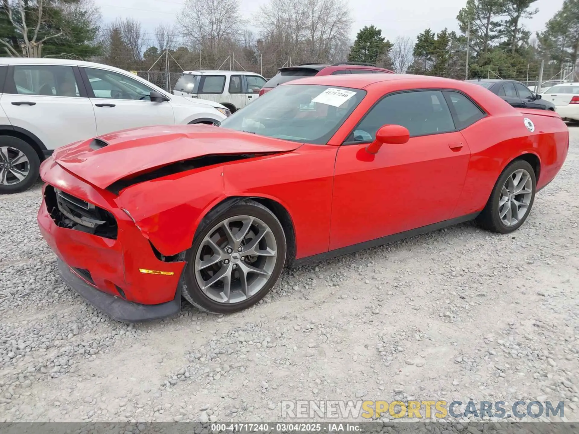 2 Photograph of a damaged car 2C3CDZJG5NH226611 DODGE CHALLENGER 2022