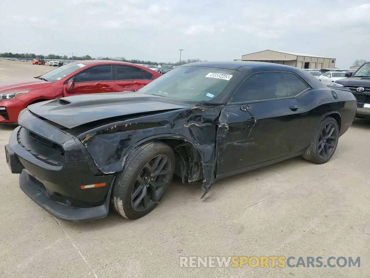 1 Photograph of a damaged car 2C3CDZJG6NH109488 DODGE CHALLENGER 2022