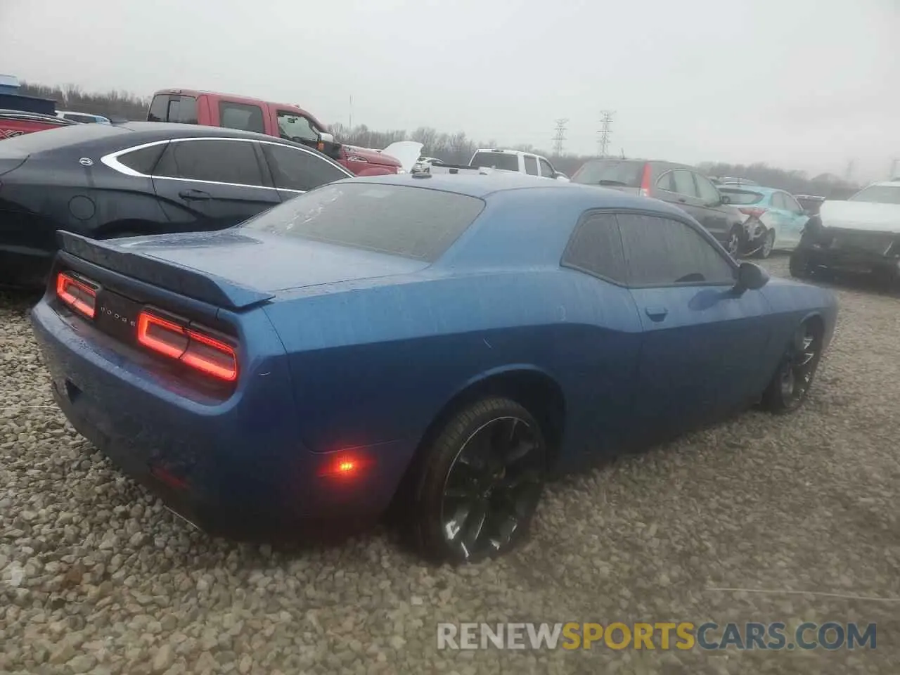 3 Фотография поврежденного автомобиля 2C3CDZJG7NH131760 DODGE CHALLENGER 2022