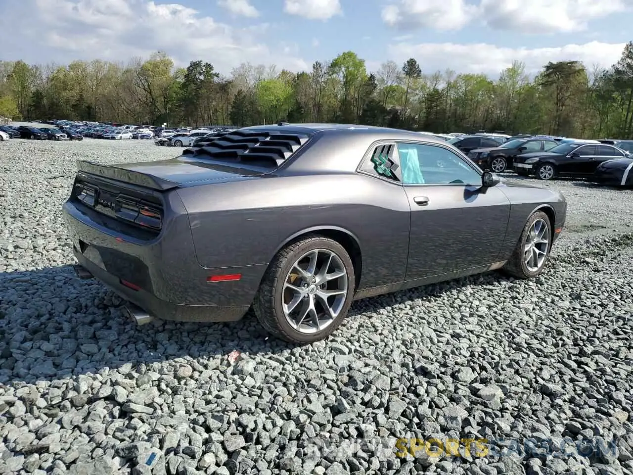 3 Photograph of a damaged car 2C3CDZJG8NH257822 DODGE CHALLENGER 2022