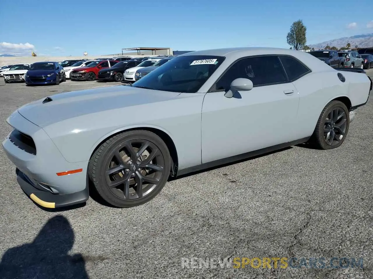1 Photograph of a damaged car 2C3CDZJG9NH218544 DODGE CHALLENGER 2022