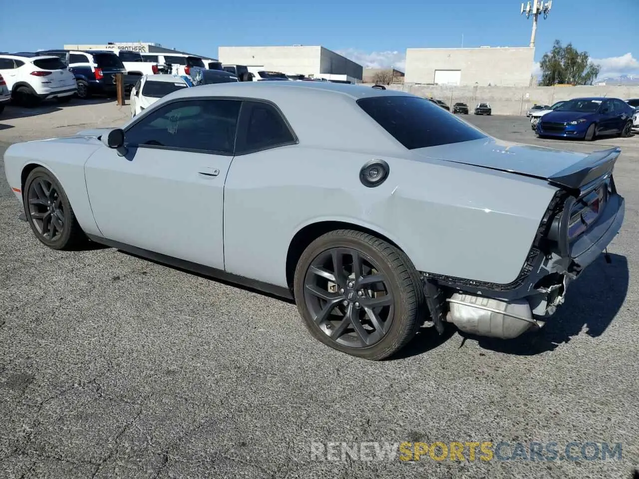 2 Photograph of a damaged car 2C3CDZJG9NH218544 DODGE CHALLENGER 2022