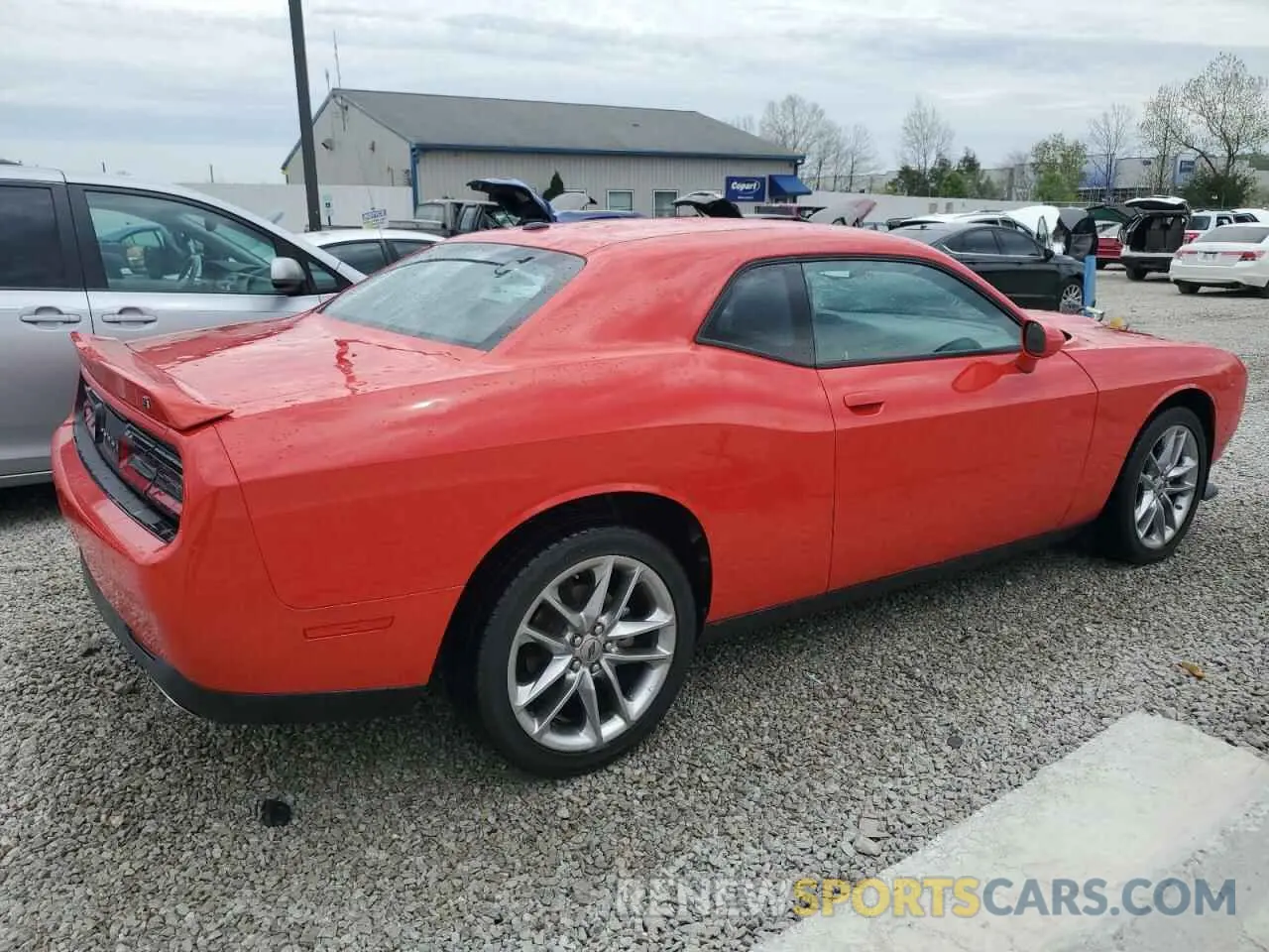 3 Photograph of a damaged car 2C3CDZKG5NH160690 DODGE CHALLENGER 2022