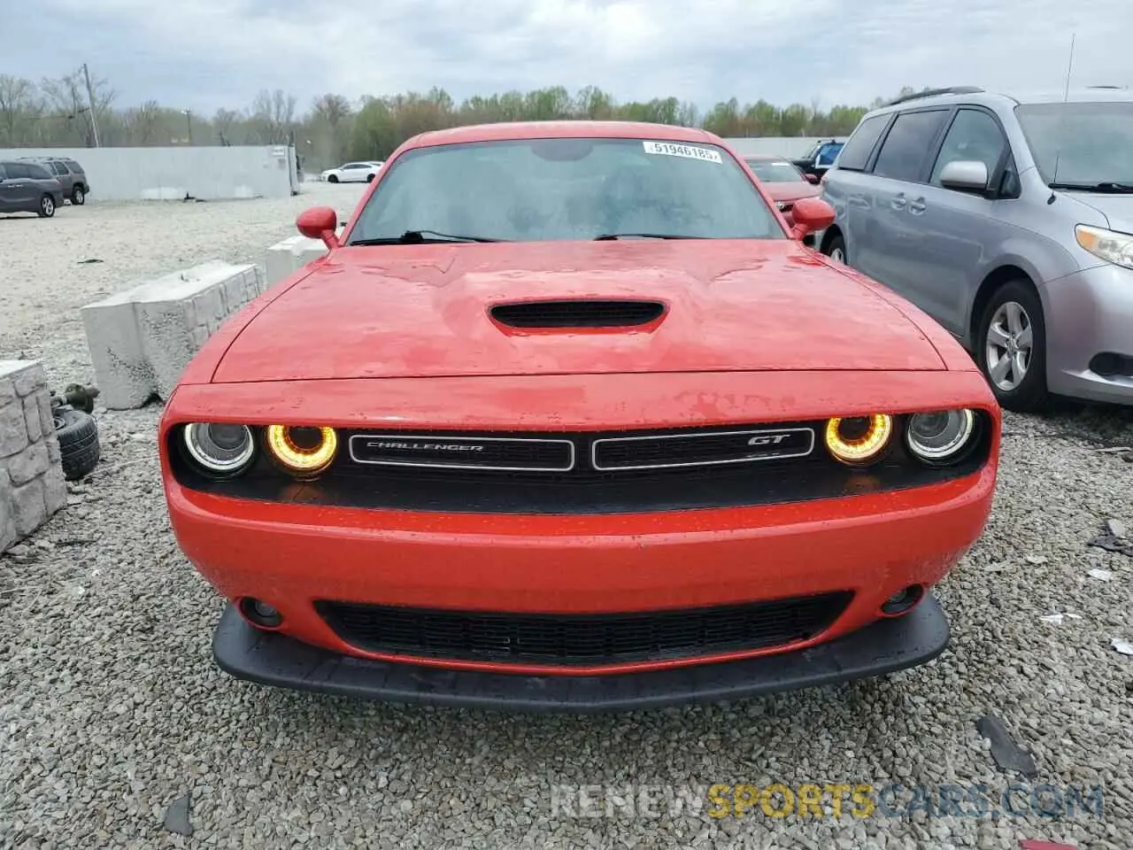 5 Photograph of a damaged car 2C3CDZKG5NH160690 DODGE CHALLENGER 2022