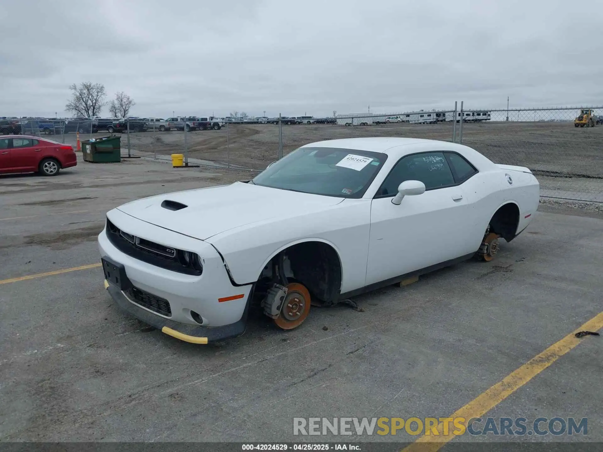 2 Photograph of a damaged car 2C3CDZKG5NH205854 DODGE CHALLENGER 2022