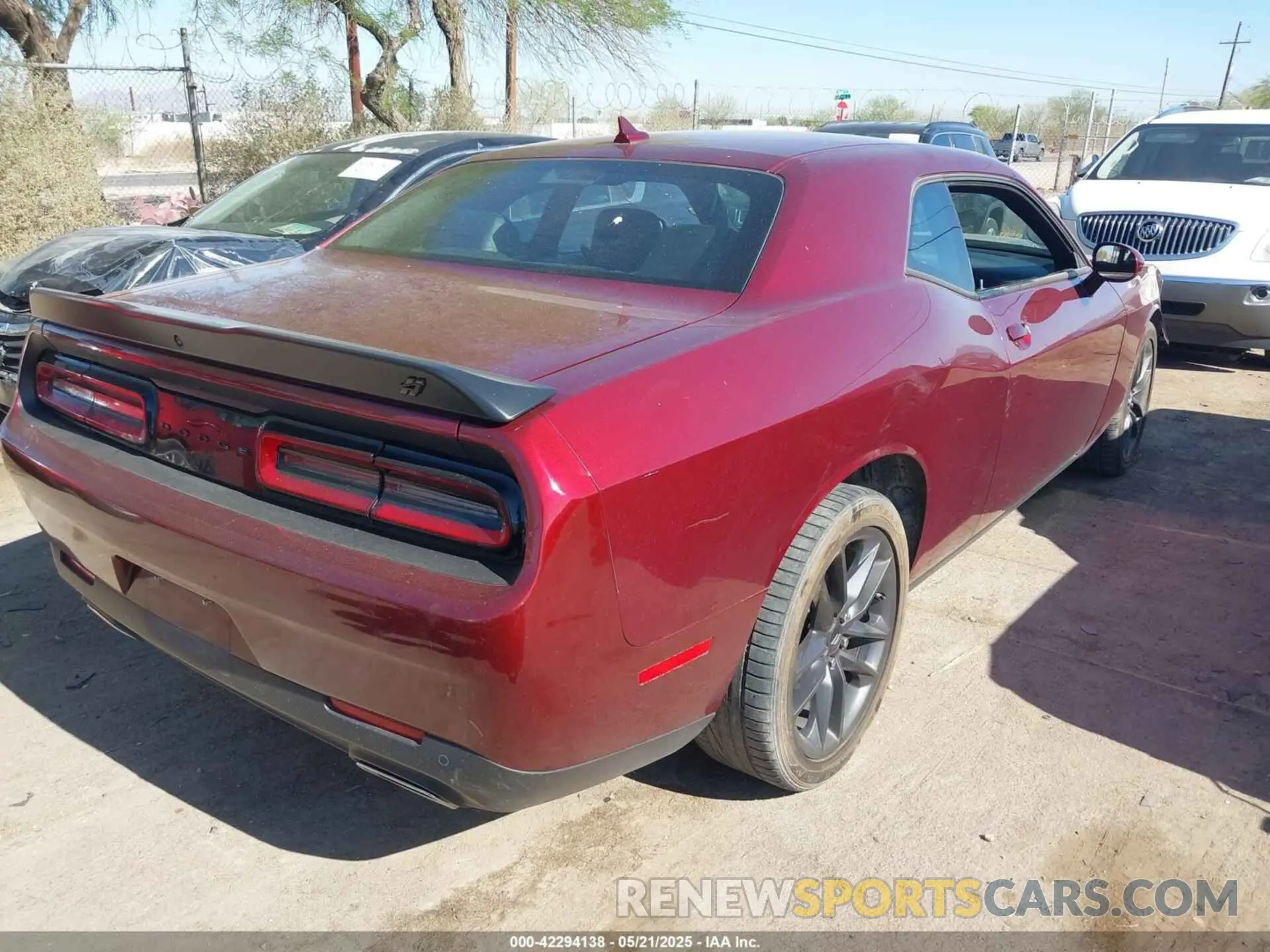 4 Photograph of a damaged car 2C3CDZKG7NH238919 DODGE CHALLENGER 2022