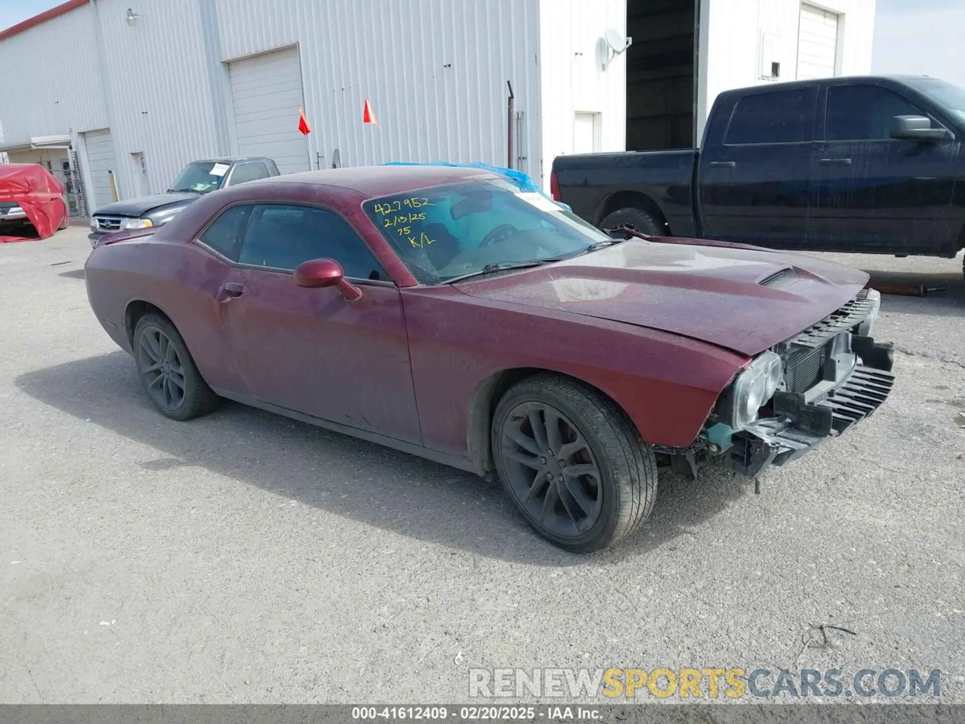 1 Фотография поврежденного автомобиля 2C3CDZKG8NH219280 DODGE CHALLENGER 2022