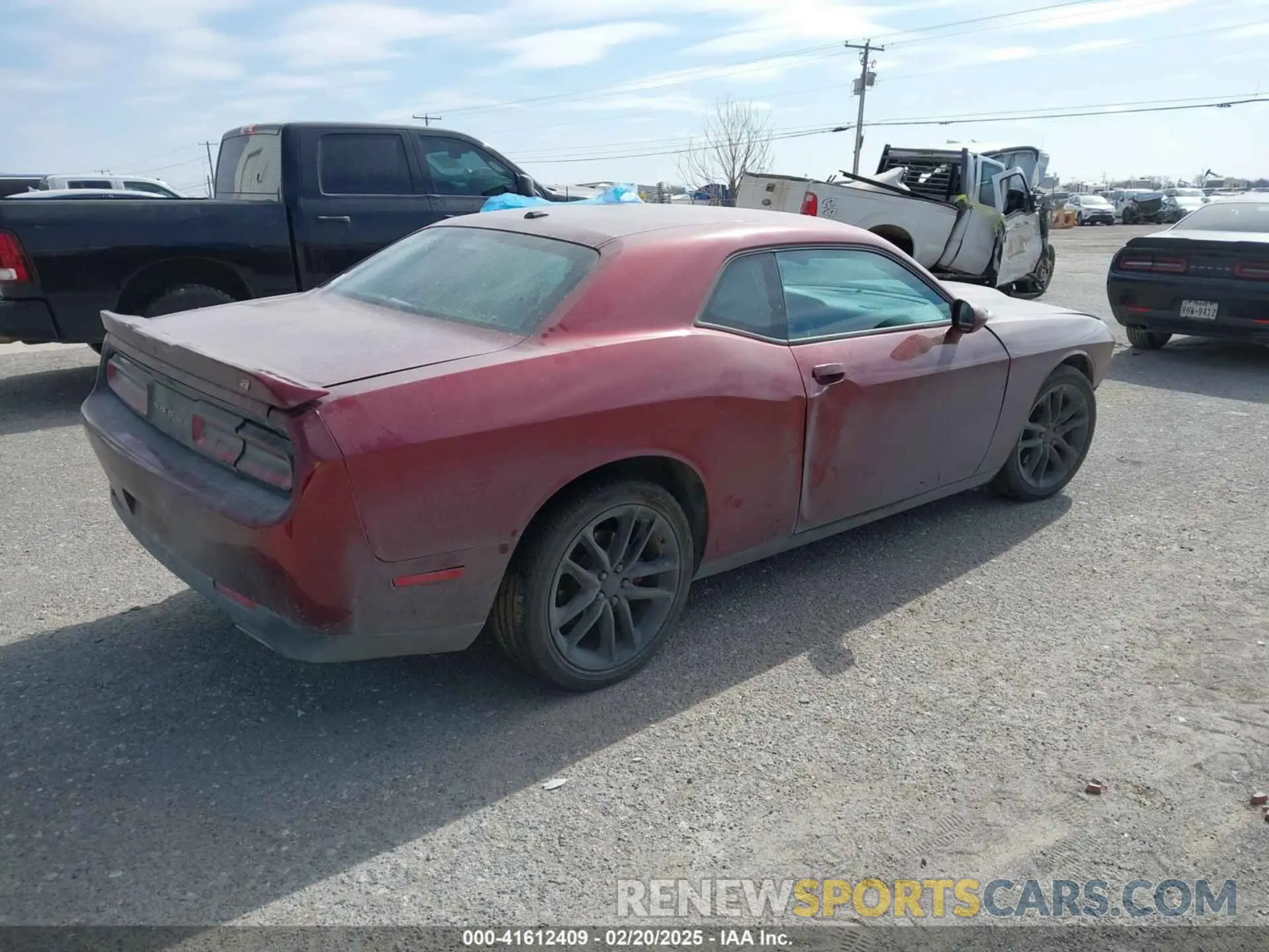 4 Фотография поврежденного автомобиля 2C3CDZKG8NH219280 DODGE CHALLENGER 2022
