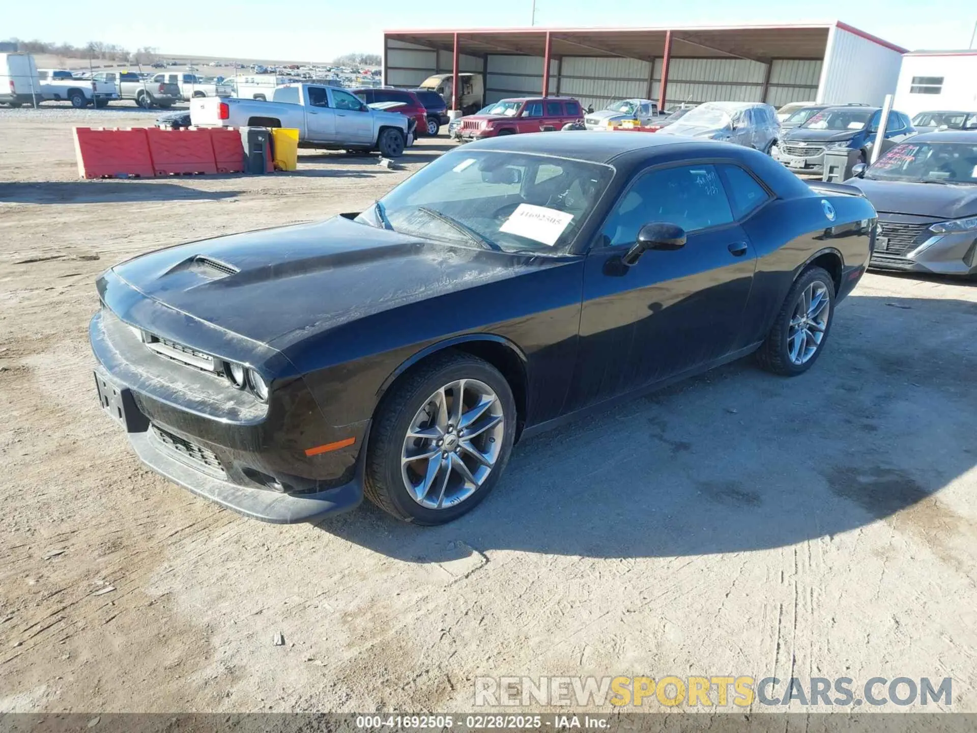 2 Фотография поврежденного автомобиля 2C3CDZKG9NH207526 DODGE CHALLENGER 2022