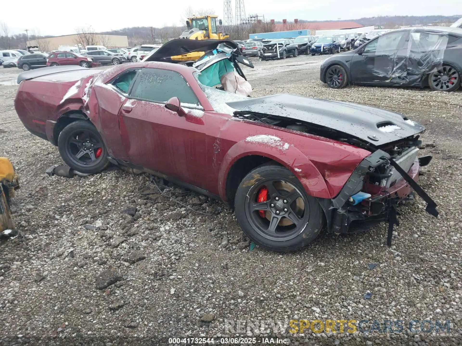 1 Фотография поврежденного автомобиля 2C3CDZL95NH154825 DODGE CHALLENGER 2022