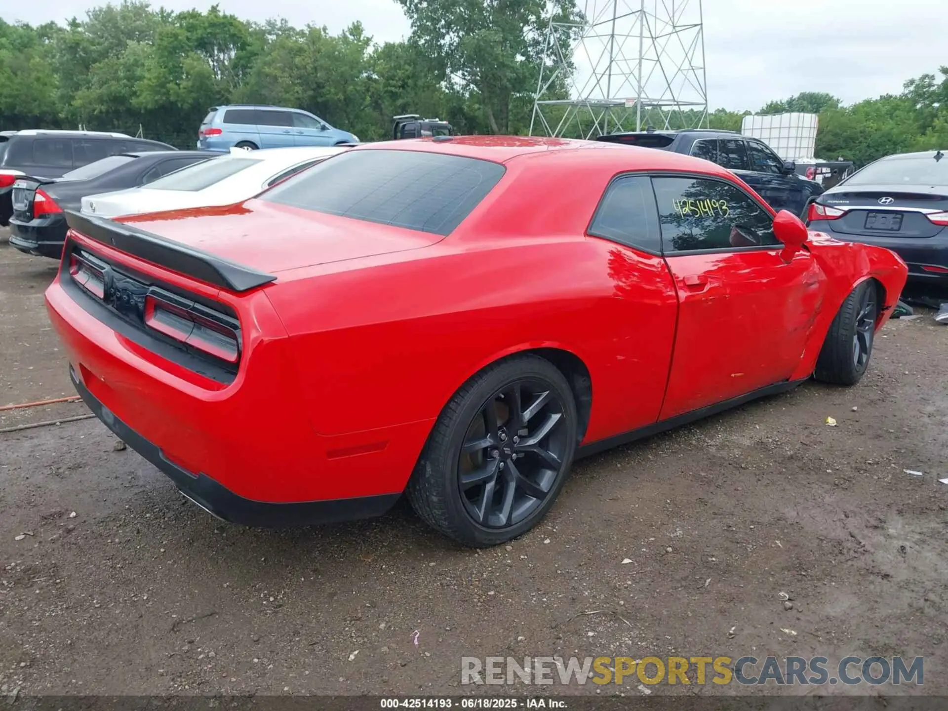 4 Фотография поврежденного автомобиля 2C3CDZAG0PH694149 DODGE CHALLENGER 2023