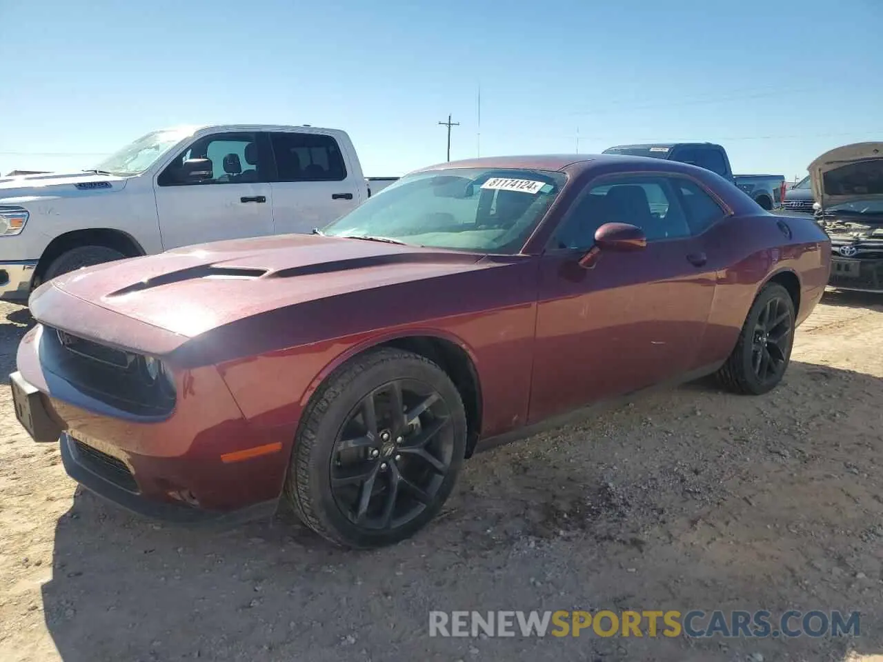 1 Photograph of a damaged car 2C3CDZAG1PH528464 DODGE CHALLENGER 2023