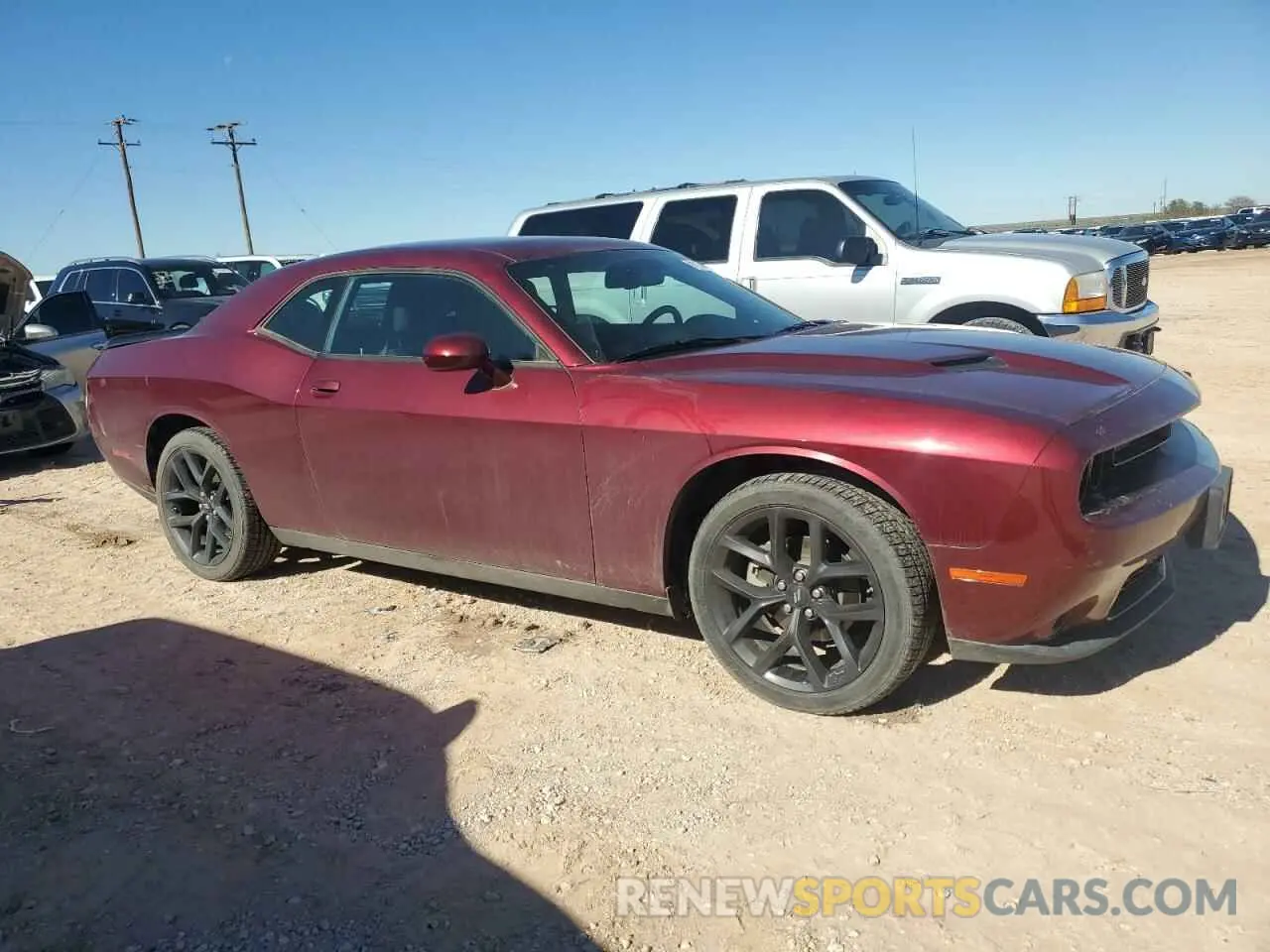 4 Photograph of a damaged car 2C3CDZAG1PH528464 DODGE CHALLENGER 2023