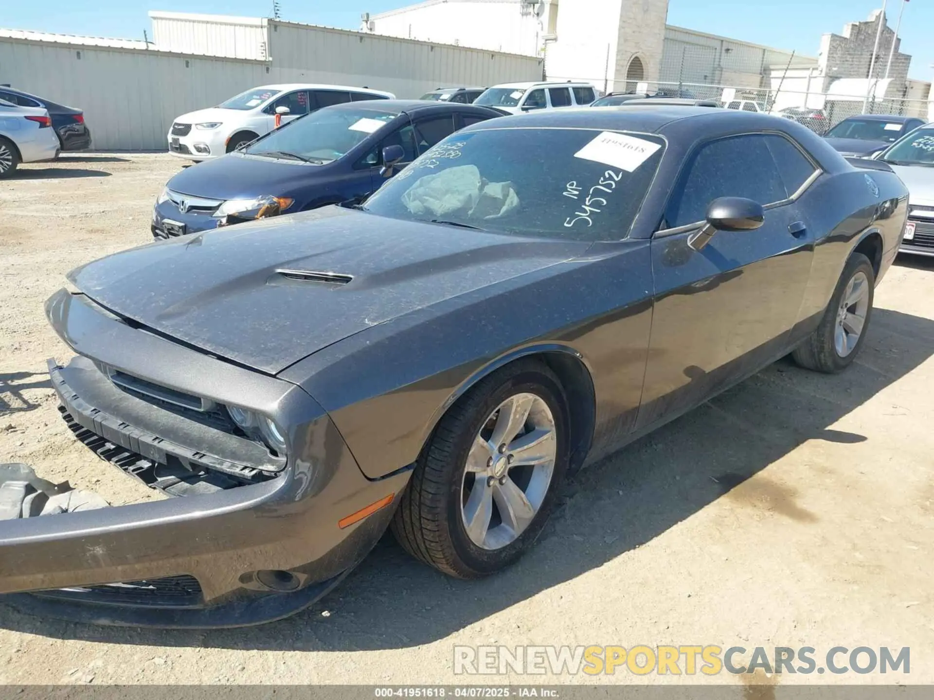 2 Фотография поврежденного автомобиля 2C3CDZAG3PH545752 DODGE CHALLENGER 2023