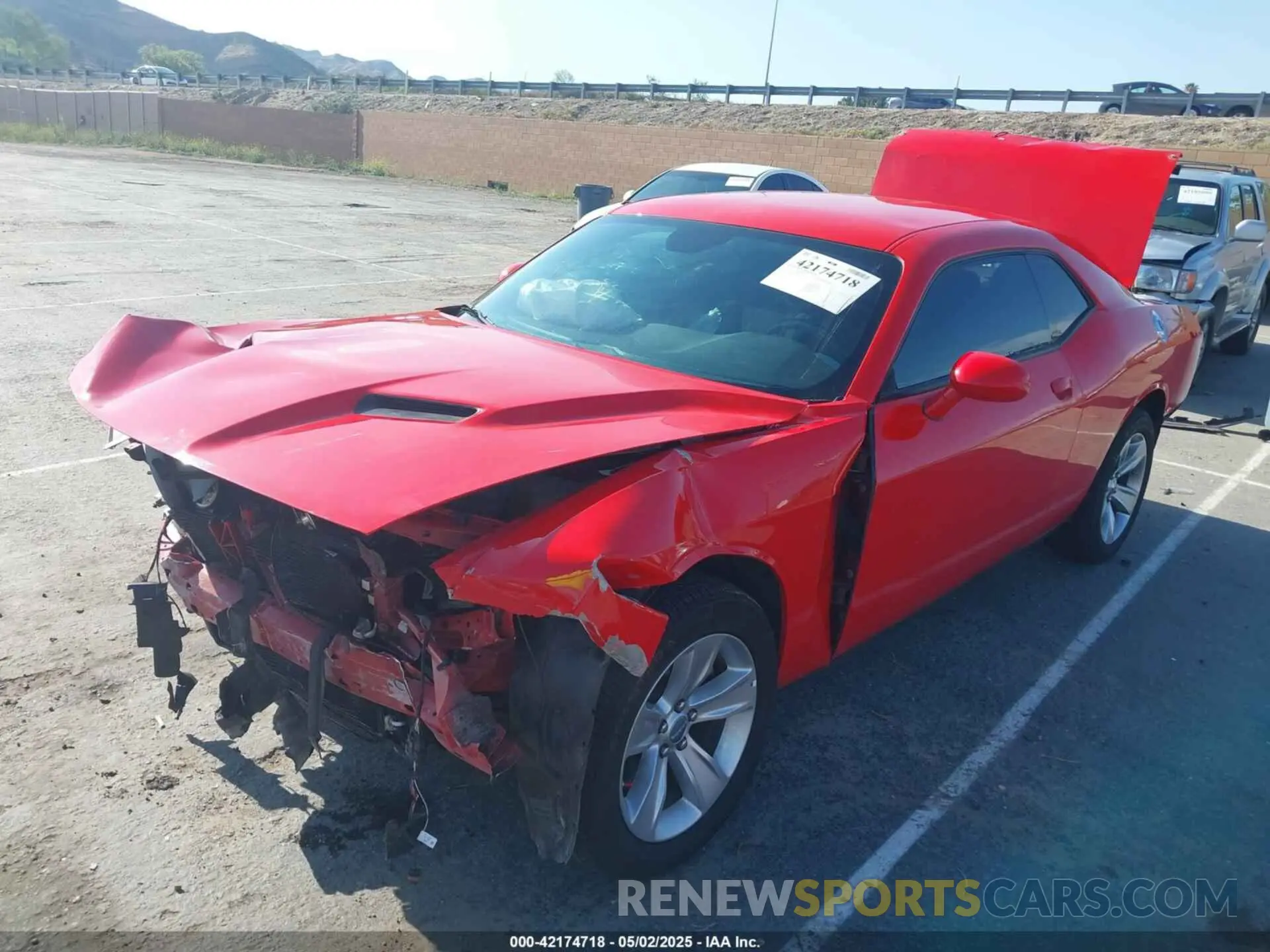 2 Photograph of a damaged car 2C3CDZAG4PH573690 DODGE CHALLENGER 2023