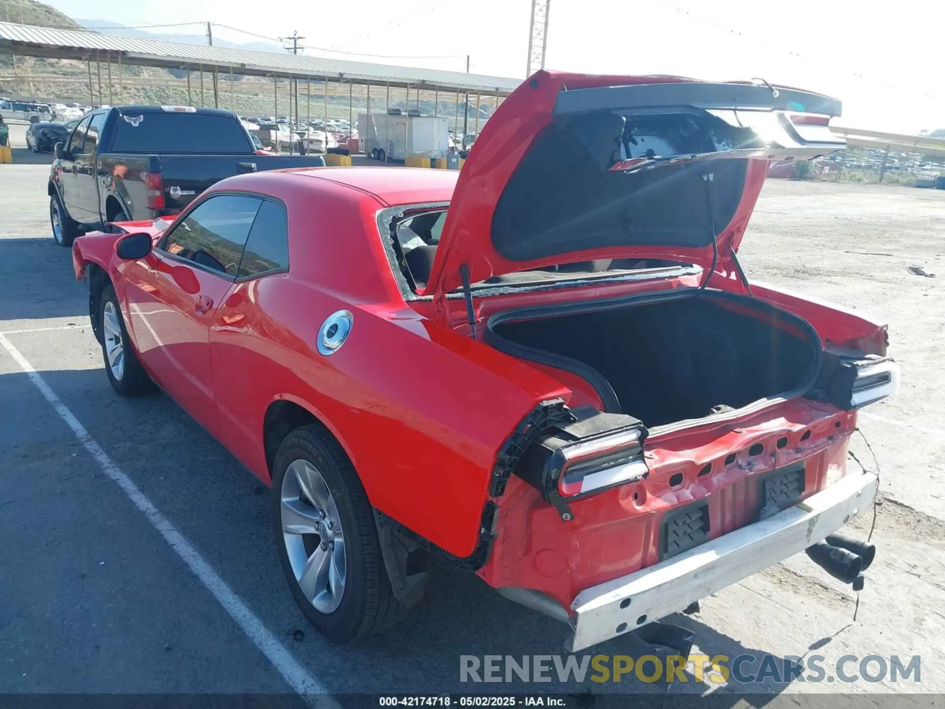 3 Photograph of a damaged car 2C3CDZAG4PH573690 DODGE CHALLENGER 2023