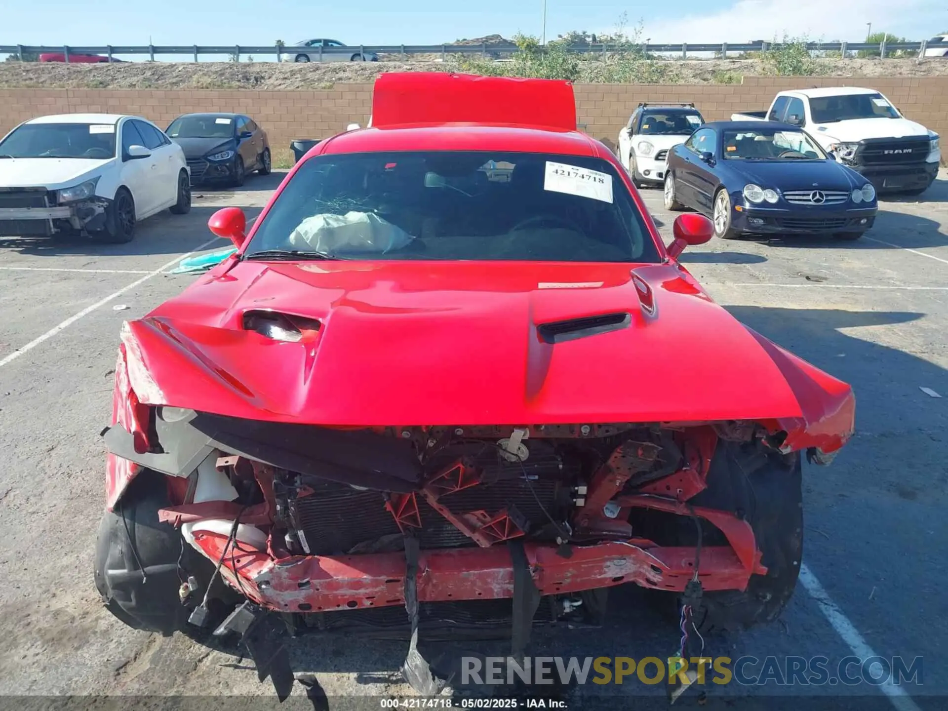 6 Photograph of a damaged car 2C3CDZAG4PH573690 DODGE CHALLENGER 2023