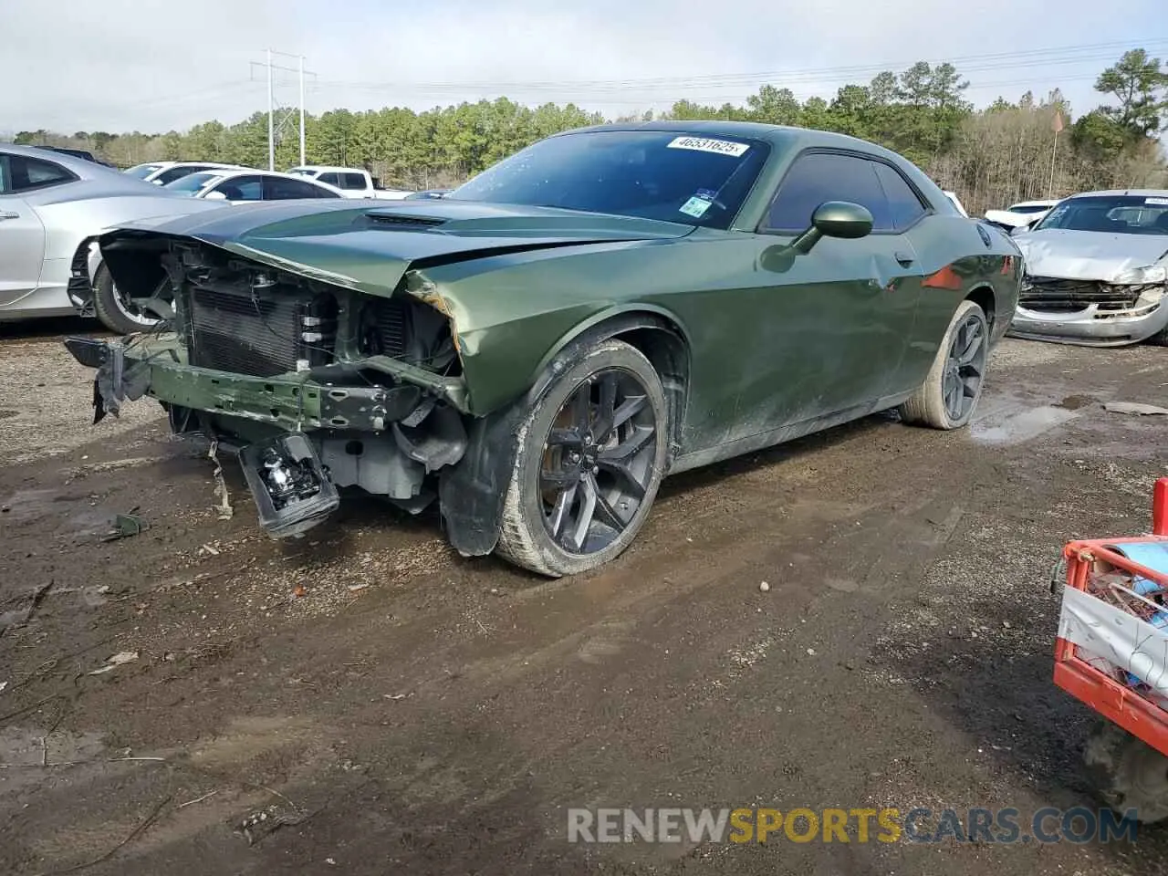 1 Photograph of a damaged car 2C3CDZAG4PH582440 DODGE CHALLENGER 2023