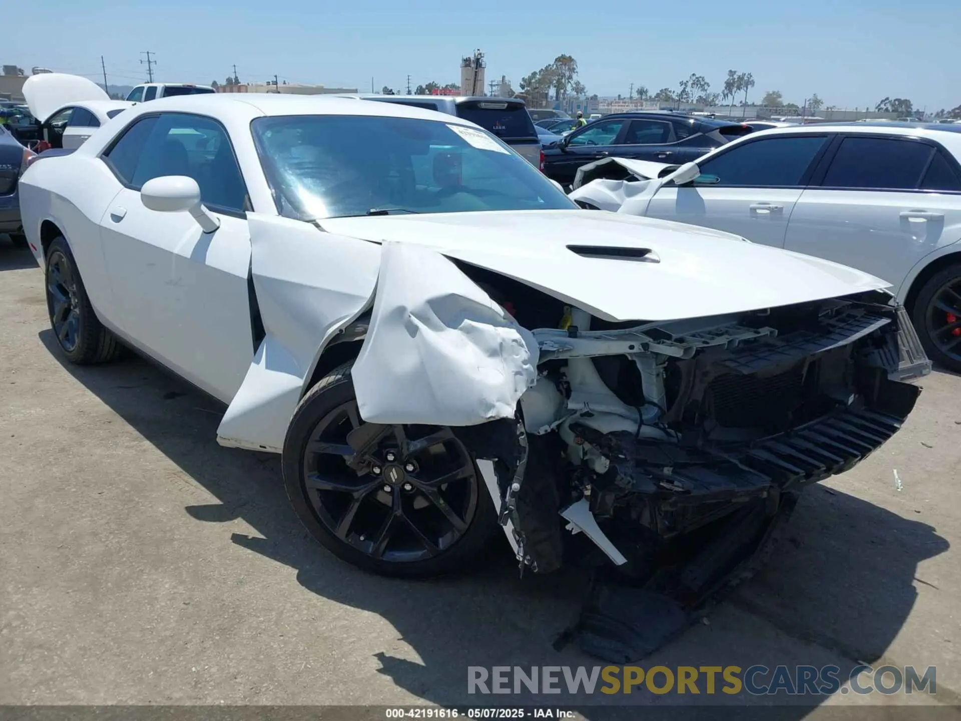 1 Photograph of a damaged car 2C3CDZAG5PH568191 DODGE CHALLENGER 2023