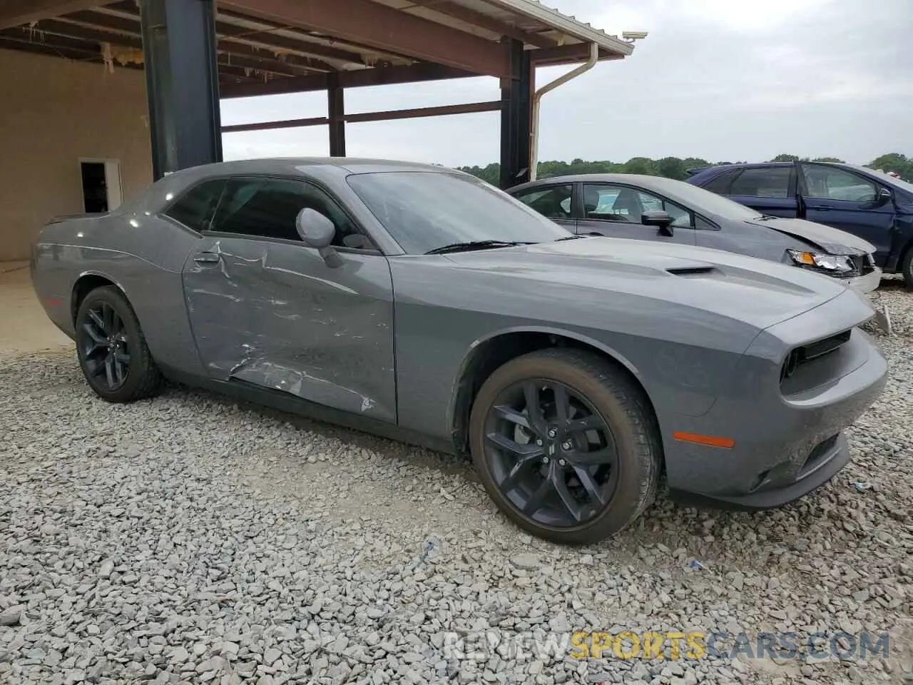 4 Photograph of a damaged car 2C3CDZAG5PH637526 DODGE CHALLENGER 2023