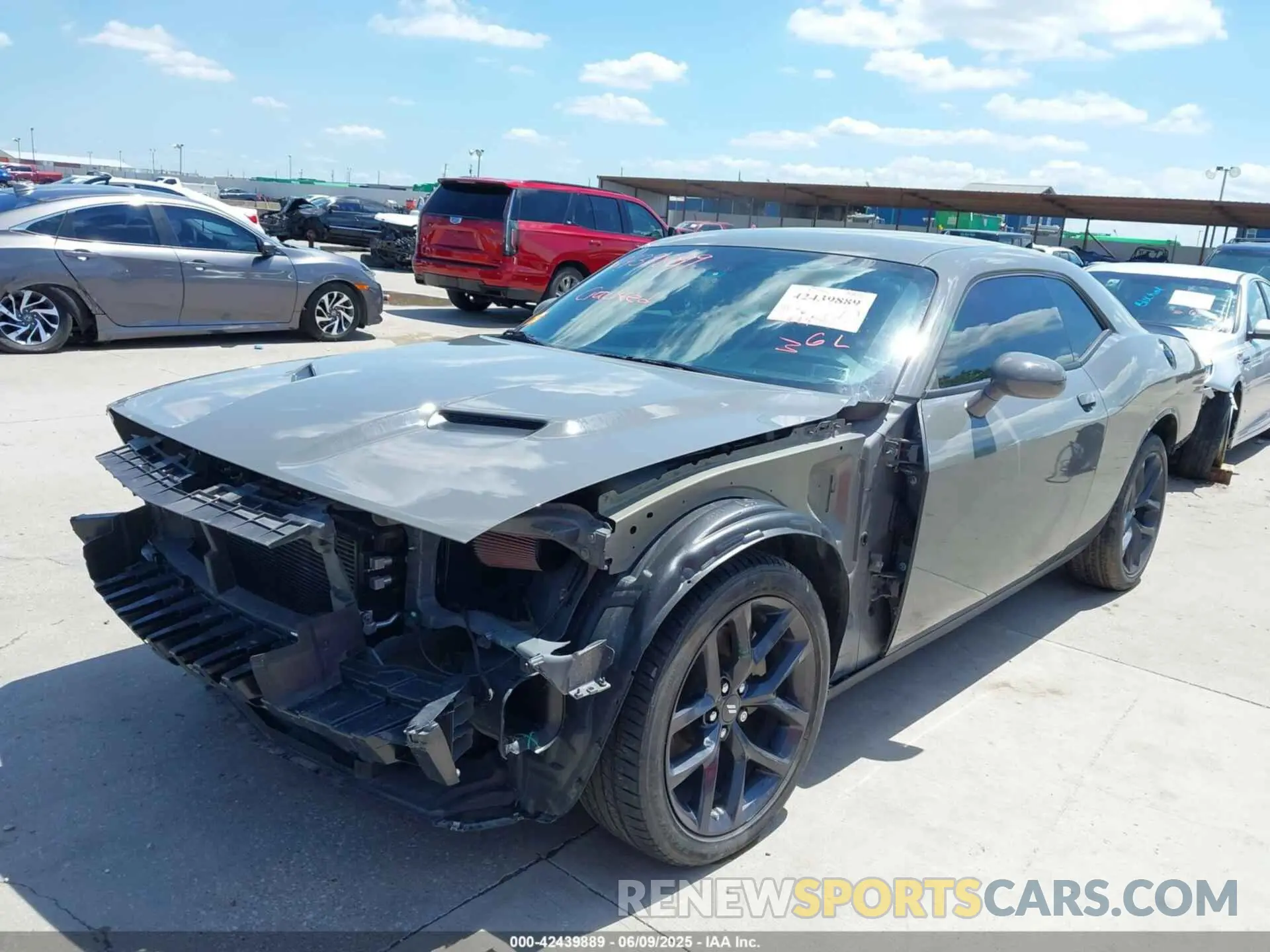2 Фотография поврежденного автомобиля 2C3CDZAG5PH637851 DODGE CHALLENGER 2023