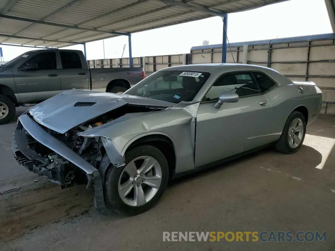 1 Photograph of a damaged car 2C3CDZAG6PH525754 DODGE CHALLENGER 2023