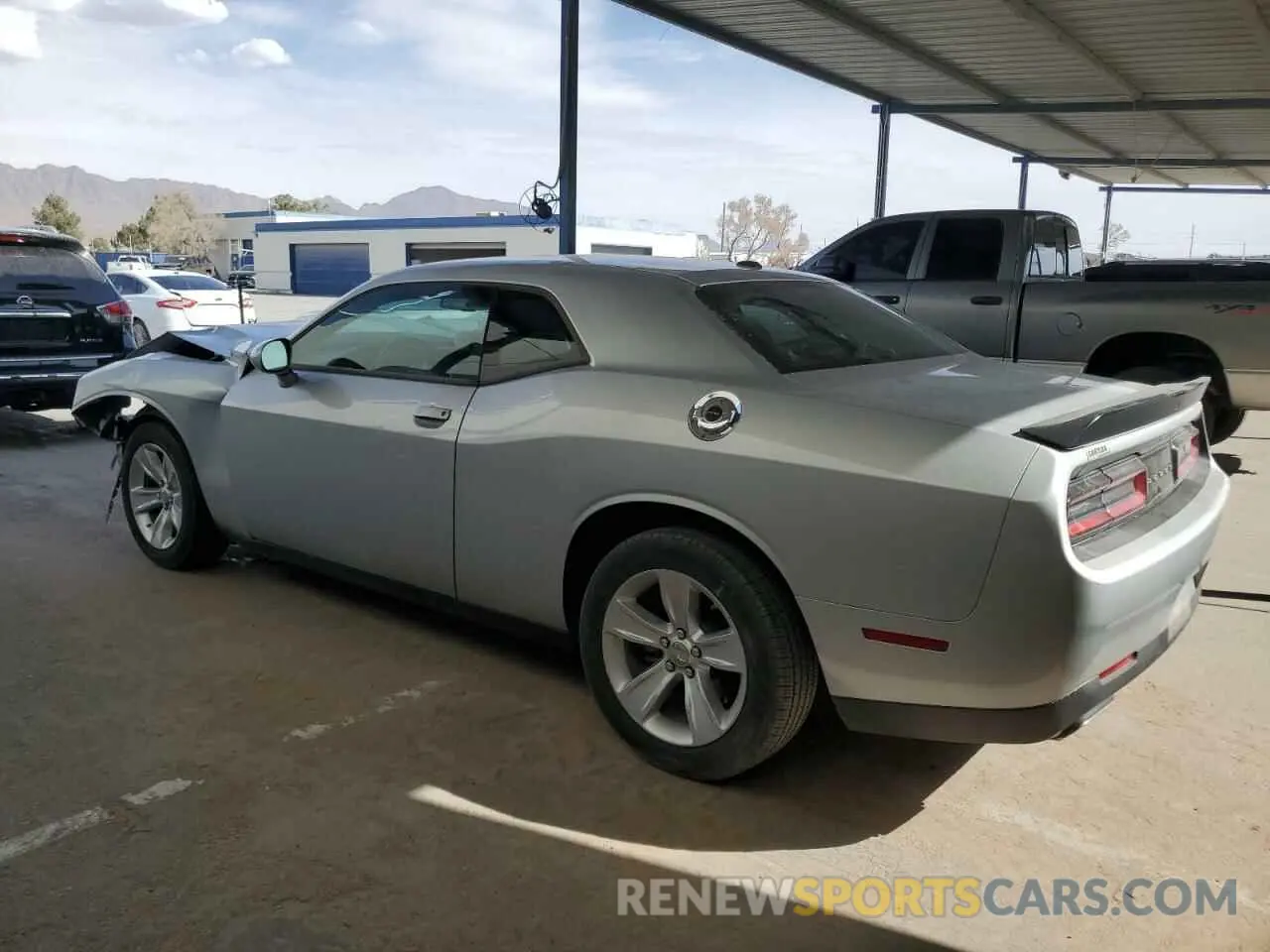 2 Photograph of a damaged car 2C3CDZAG6PH525754 DODGE CHALLENGER 2023